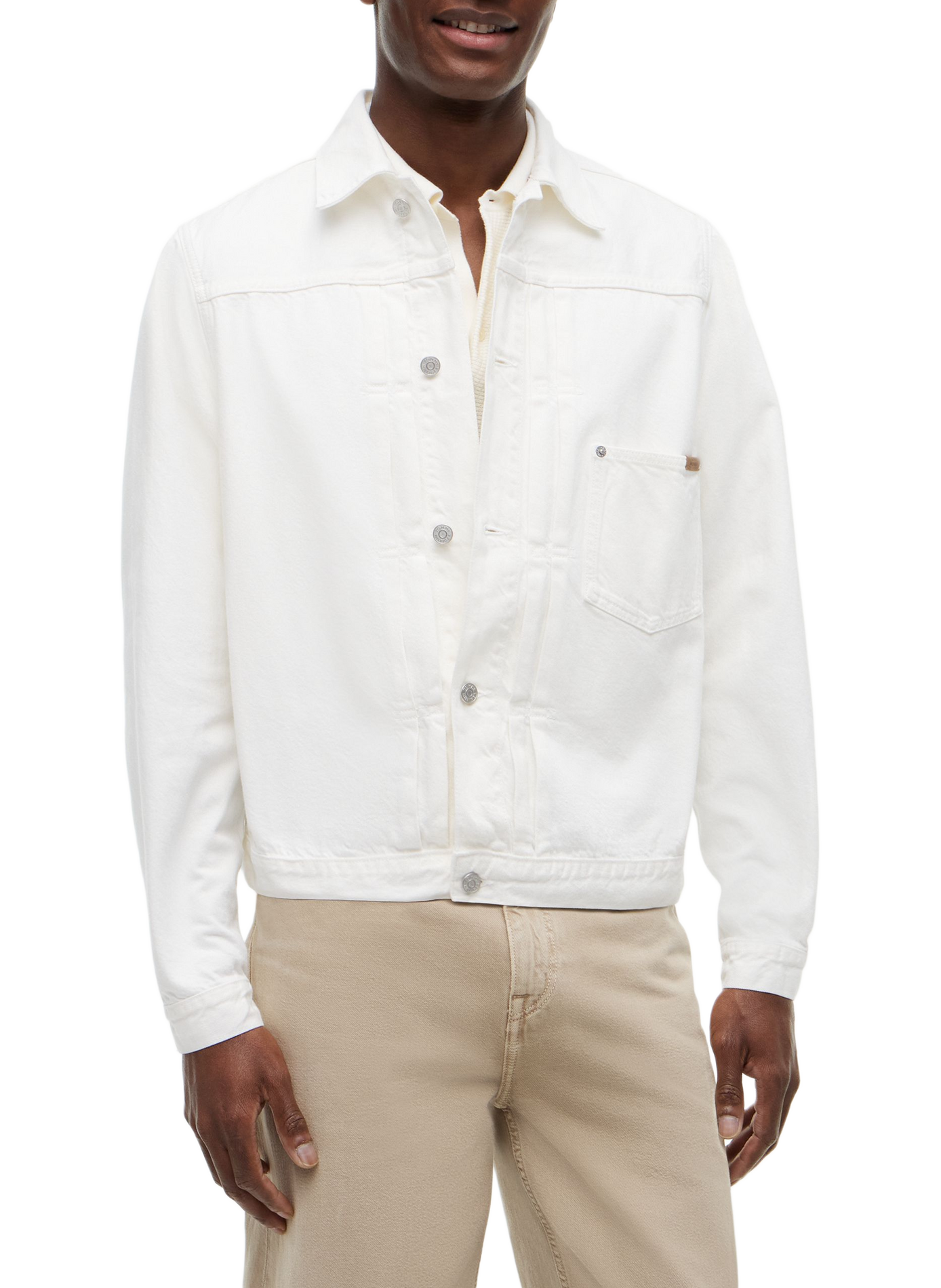 Denim jasje TOMMY HILFIGER Wit