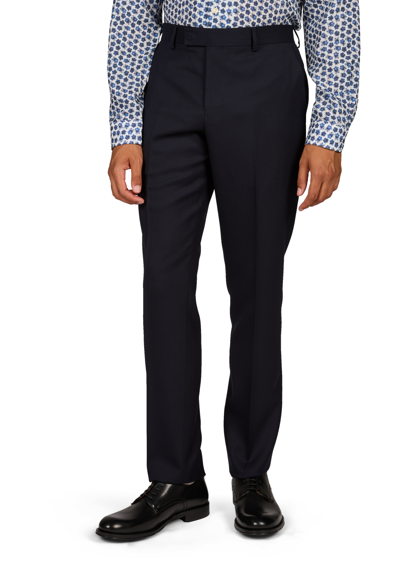 Two-piece solid color wool suit | Blue PAUL SMITH Men