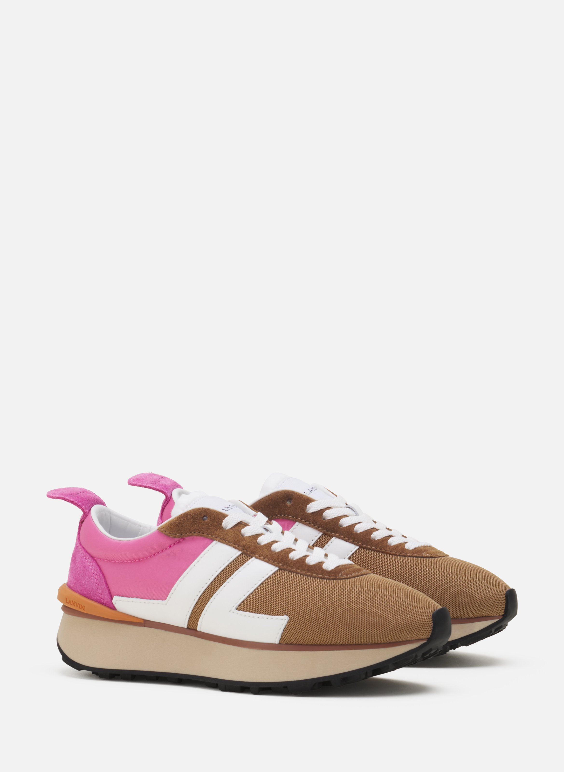 Sneakers bumpr en nylon et mesh LANVIN Multicolore