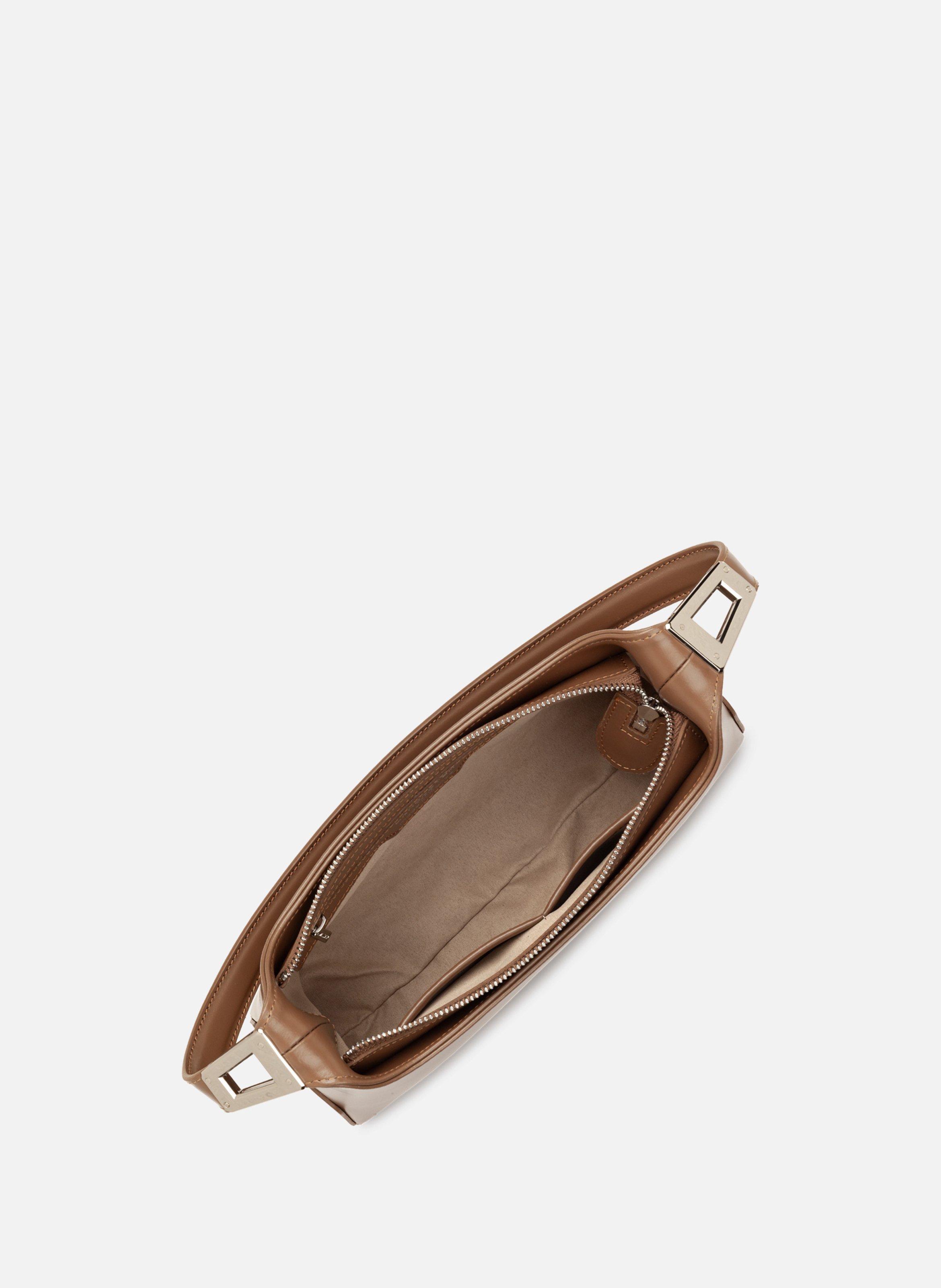 Sac rectangle - suave ace LANCASTER Marron
