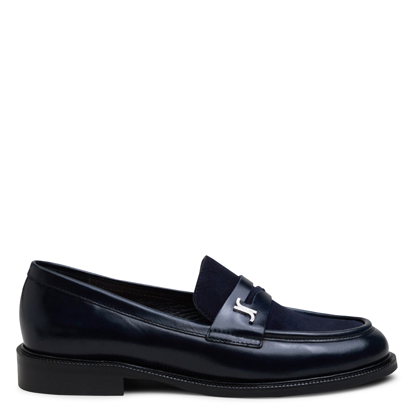 Mocassins en cuir duedi JONAK Bleu