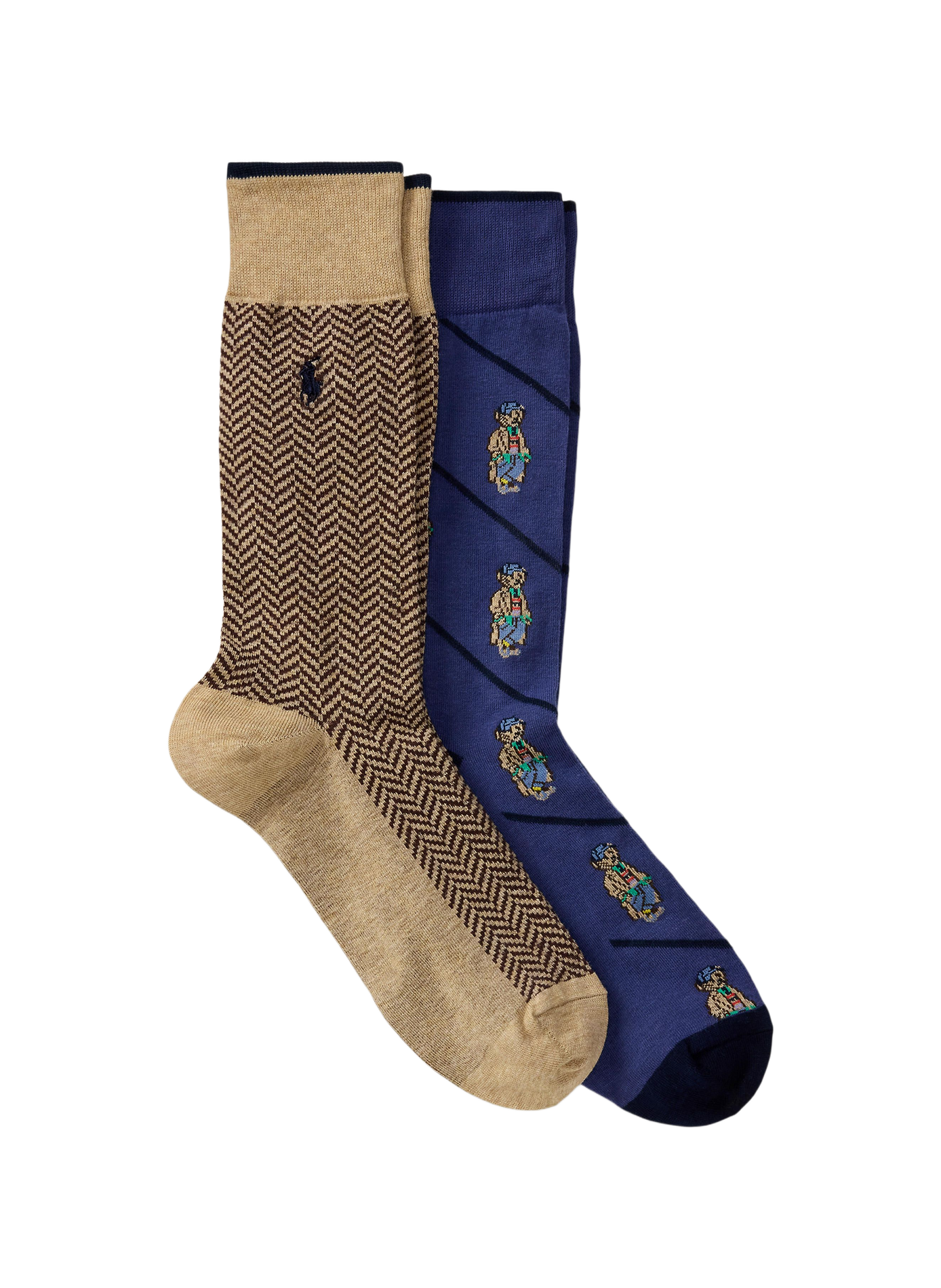 Paires de chaussettes imprimées POLO RALPH LAUREN Multicolore