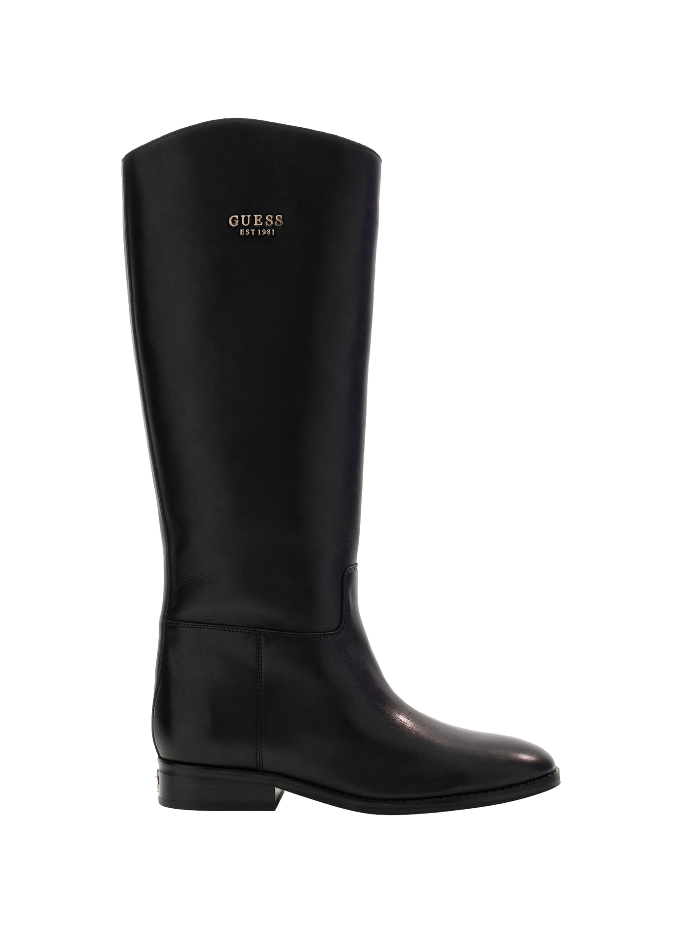 Leather boots GUESS Black