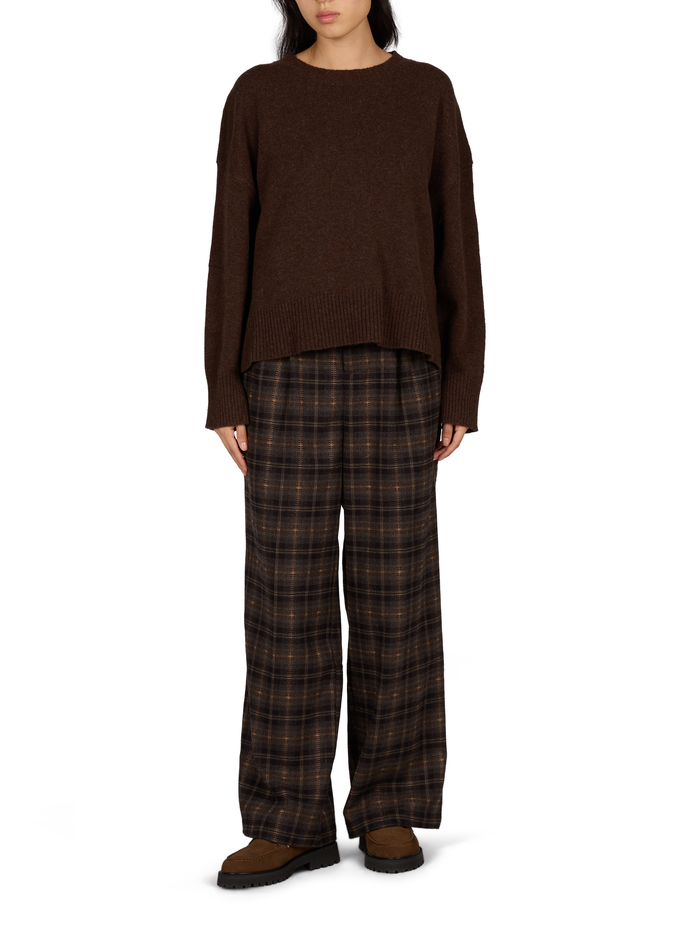 Oversized wool jumper ARTLOVE Brown