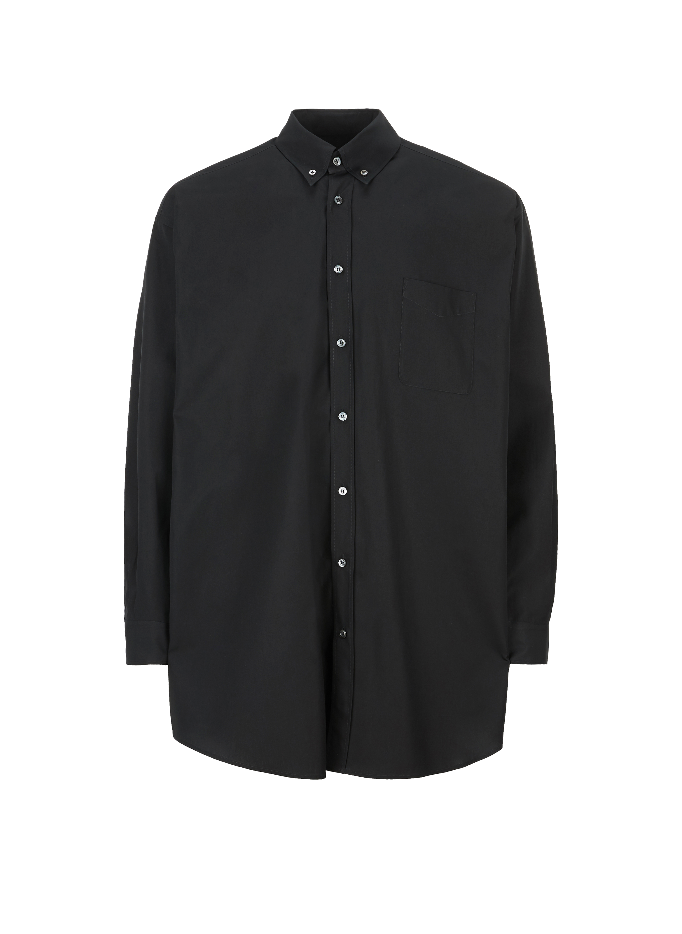 MAISON MARGIELA Oversized cotton shirt  Black