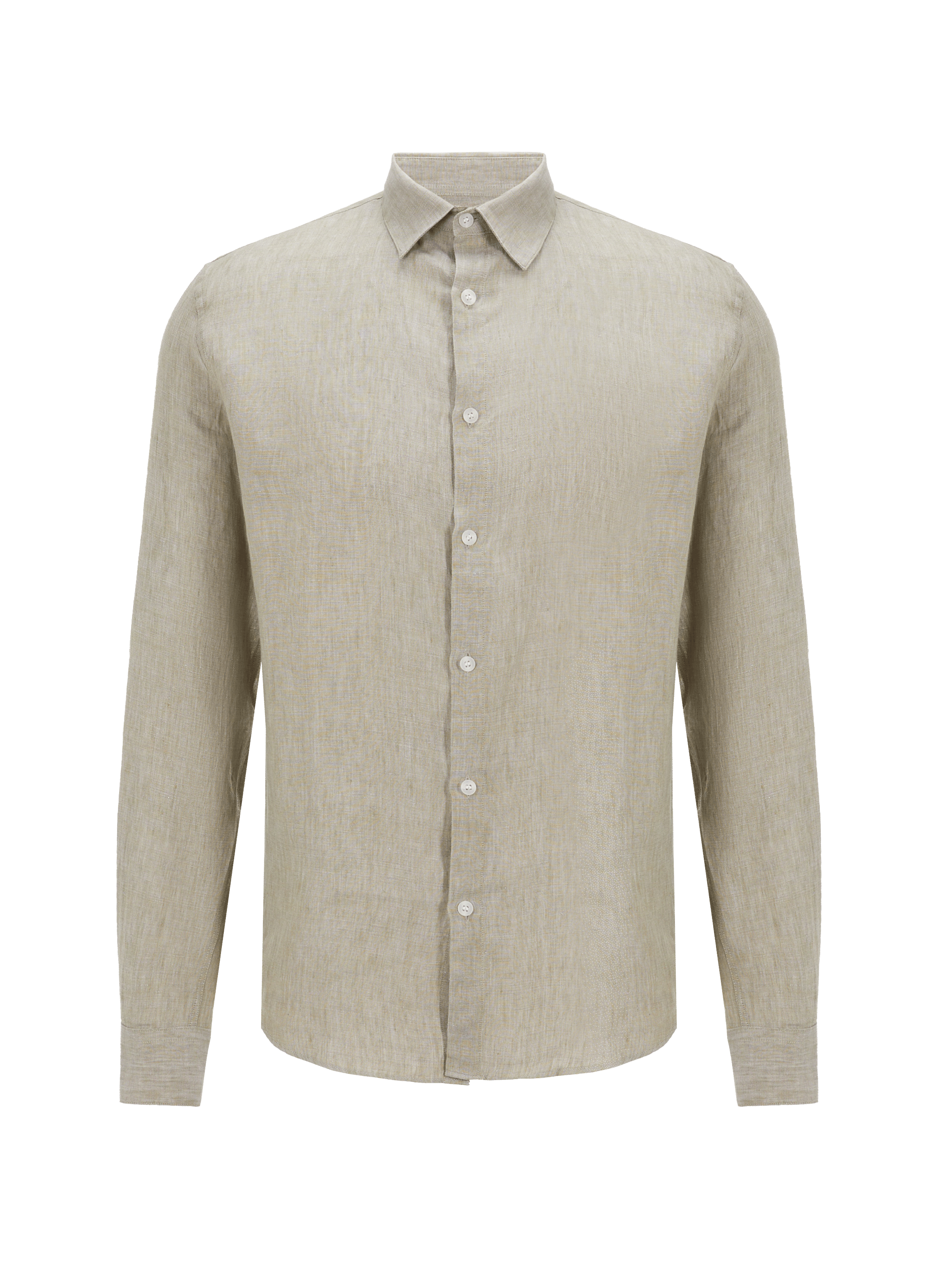 Chemise droite en lin