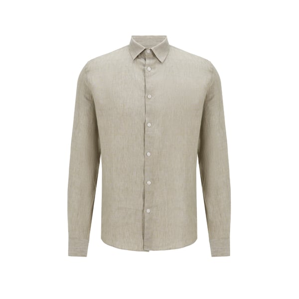 Chemise droite en lin