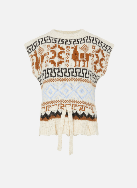 Nuna-Pullover aus Alpaka-Mischung MehrfarbigSTELLA PARDO 