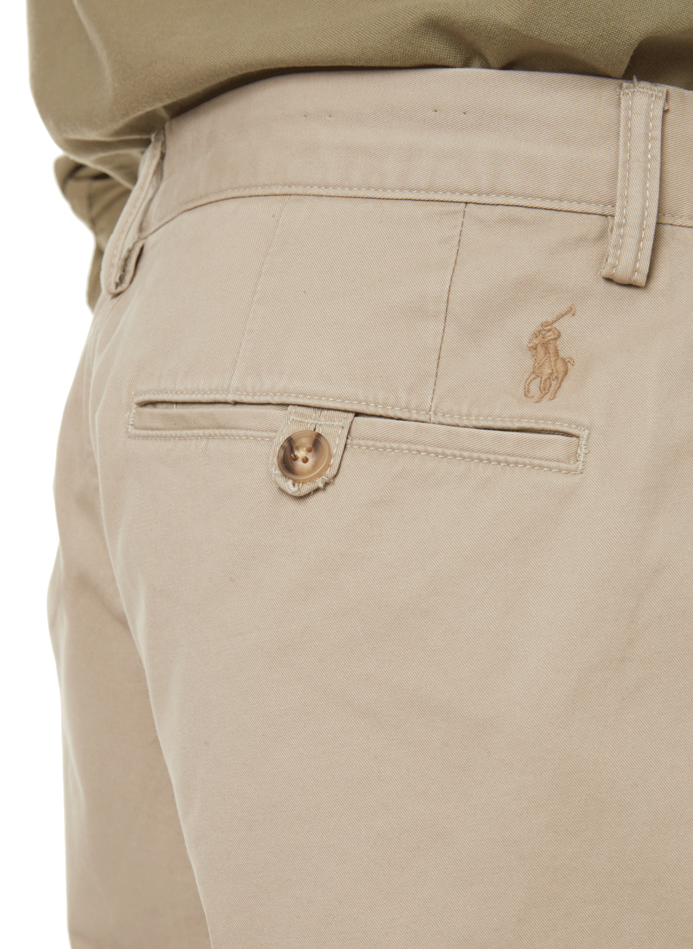 Kurze Baumwollhose POLO RALPH LAUREN Beige