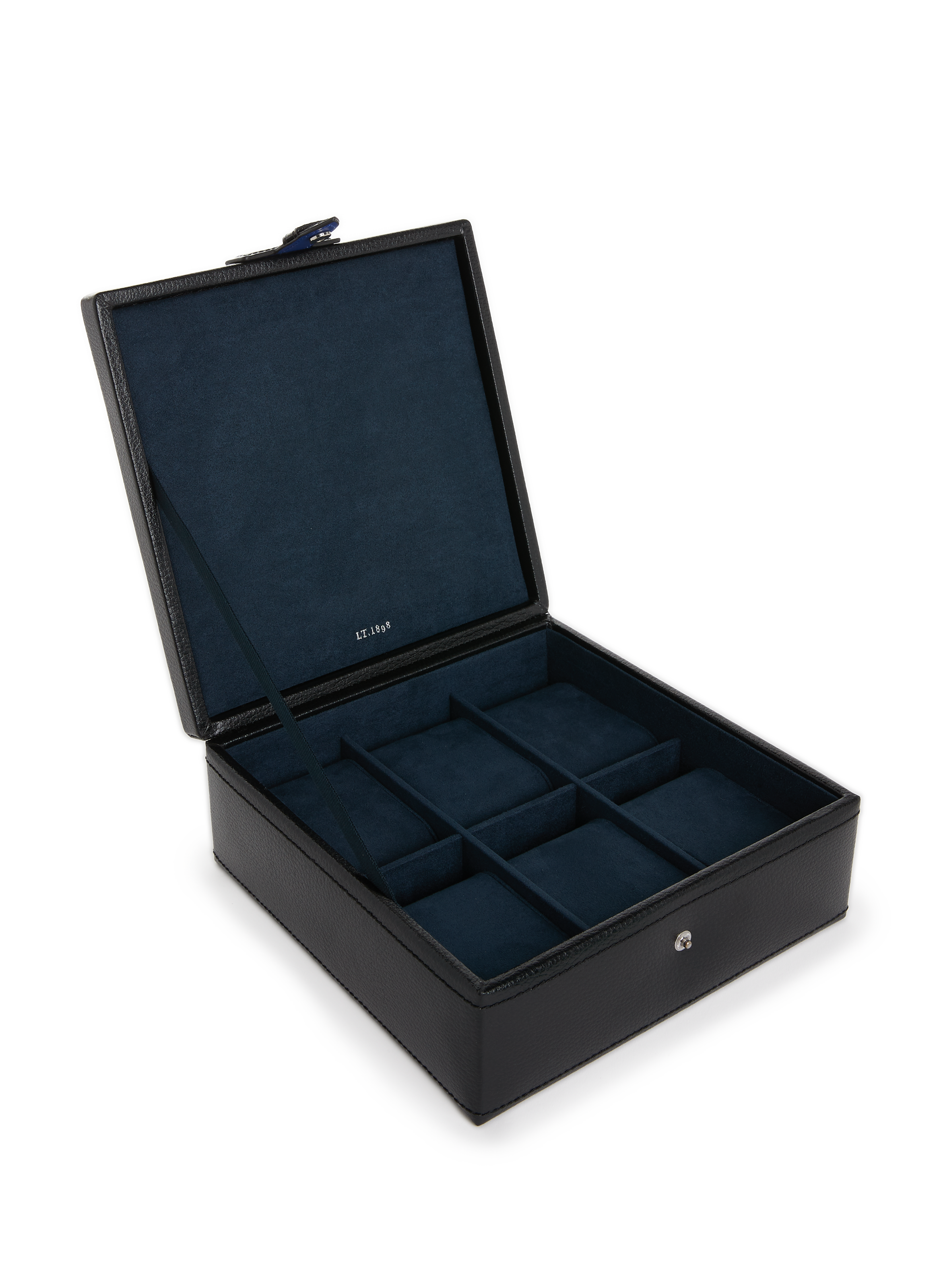 Coffret six montres en cuir