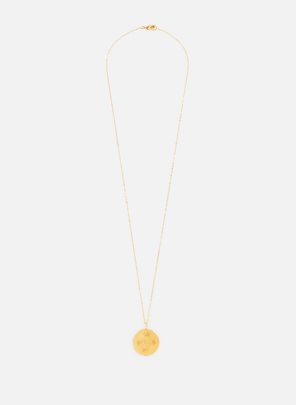 AU PRINTEMPS PARIS Chance necklace Golden