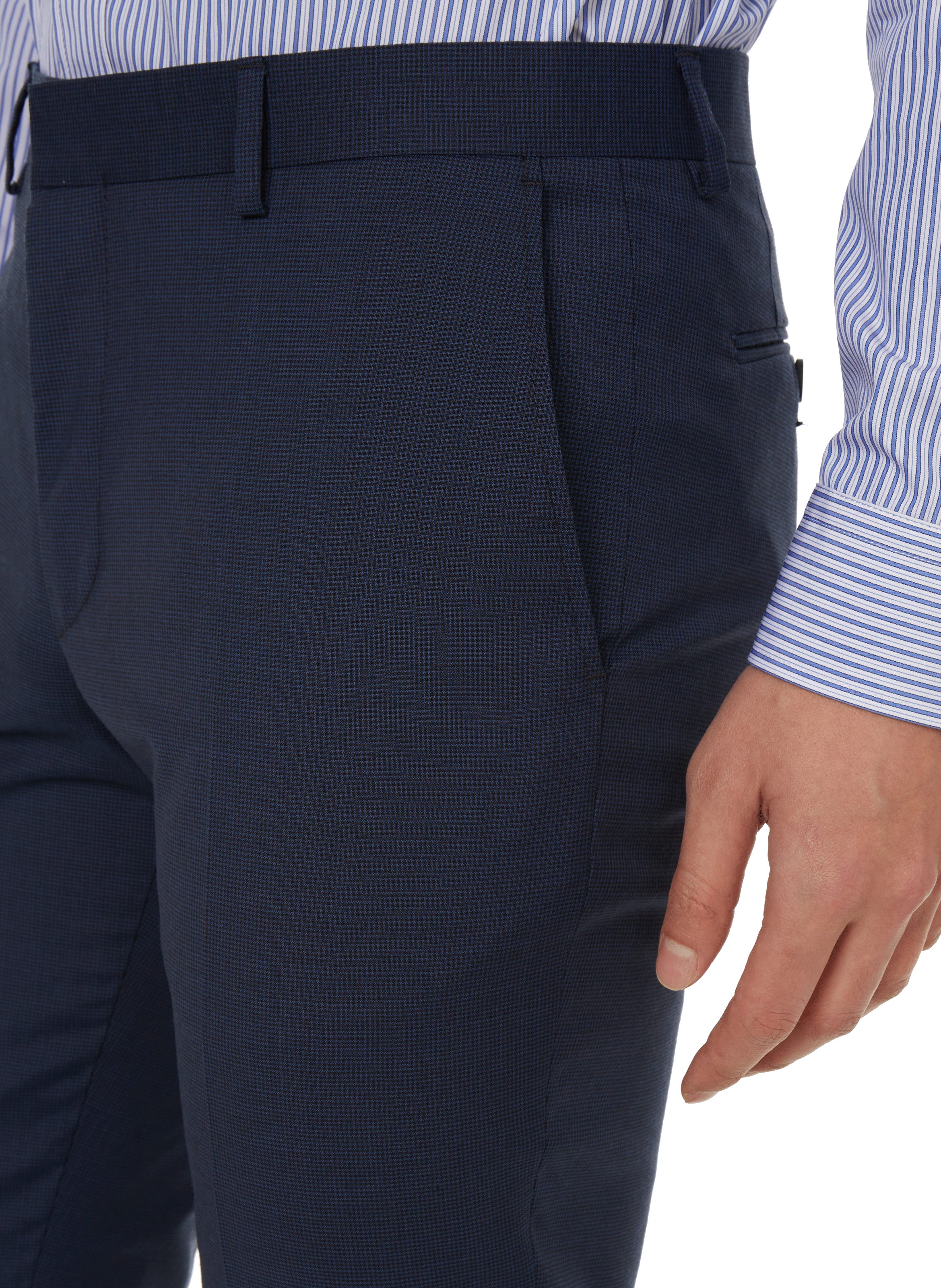 Wool trousers  SAISON 1865 Blue