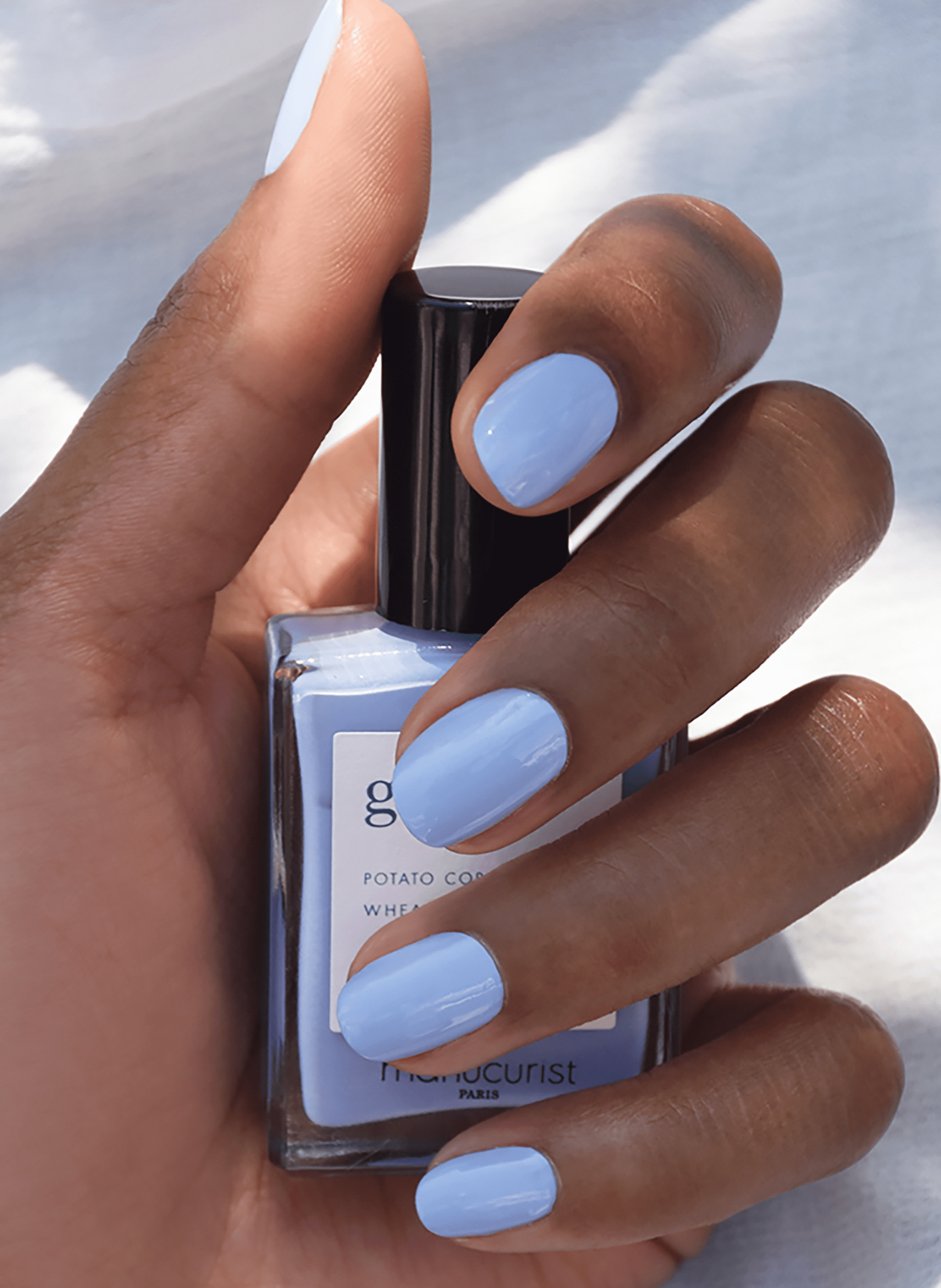 Green Flash Nail Polish MANUCURIST Lilas