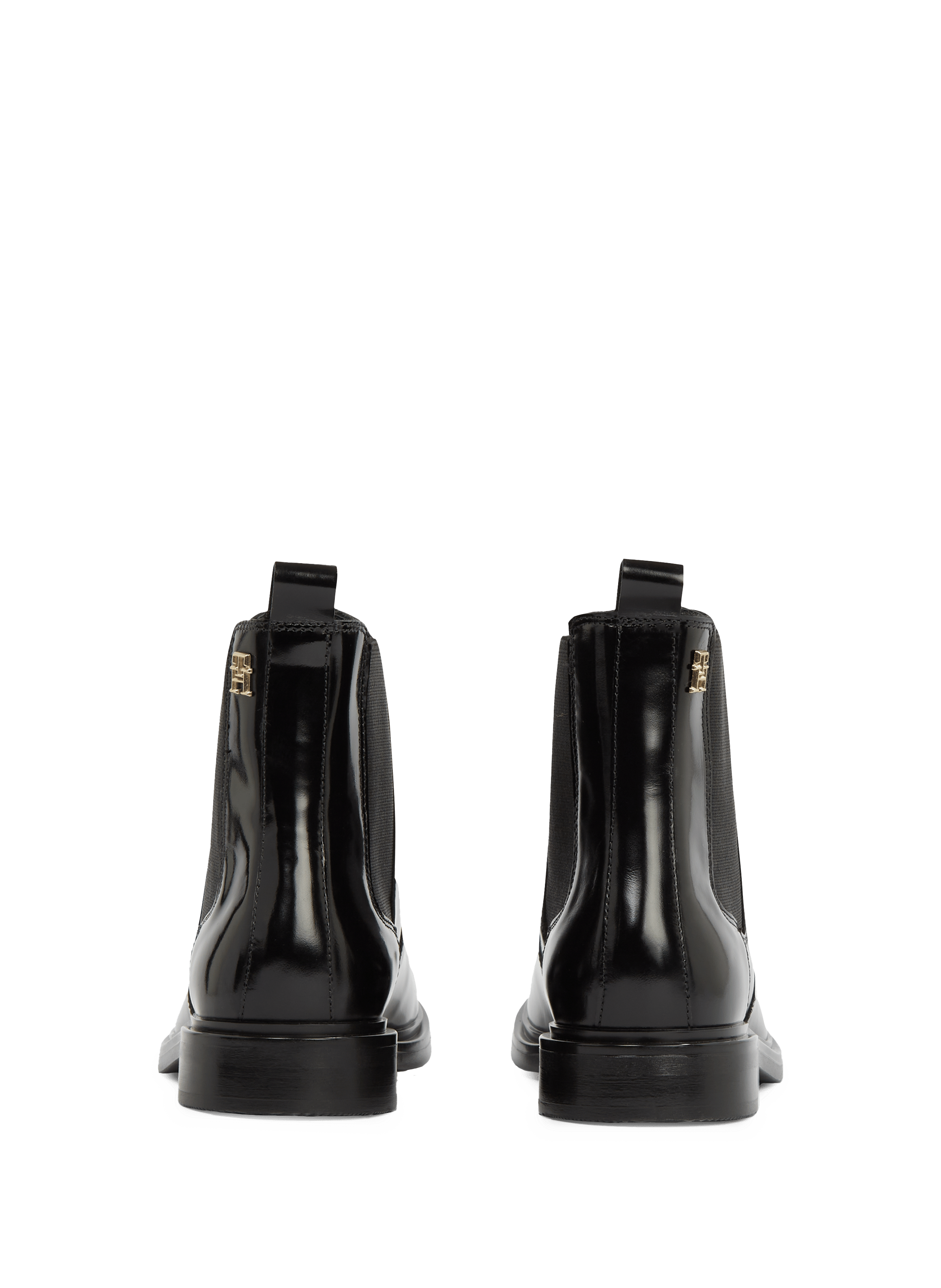 Patent leather Chelsea boots TOMMY HILFIGER Black