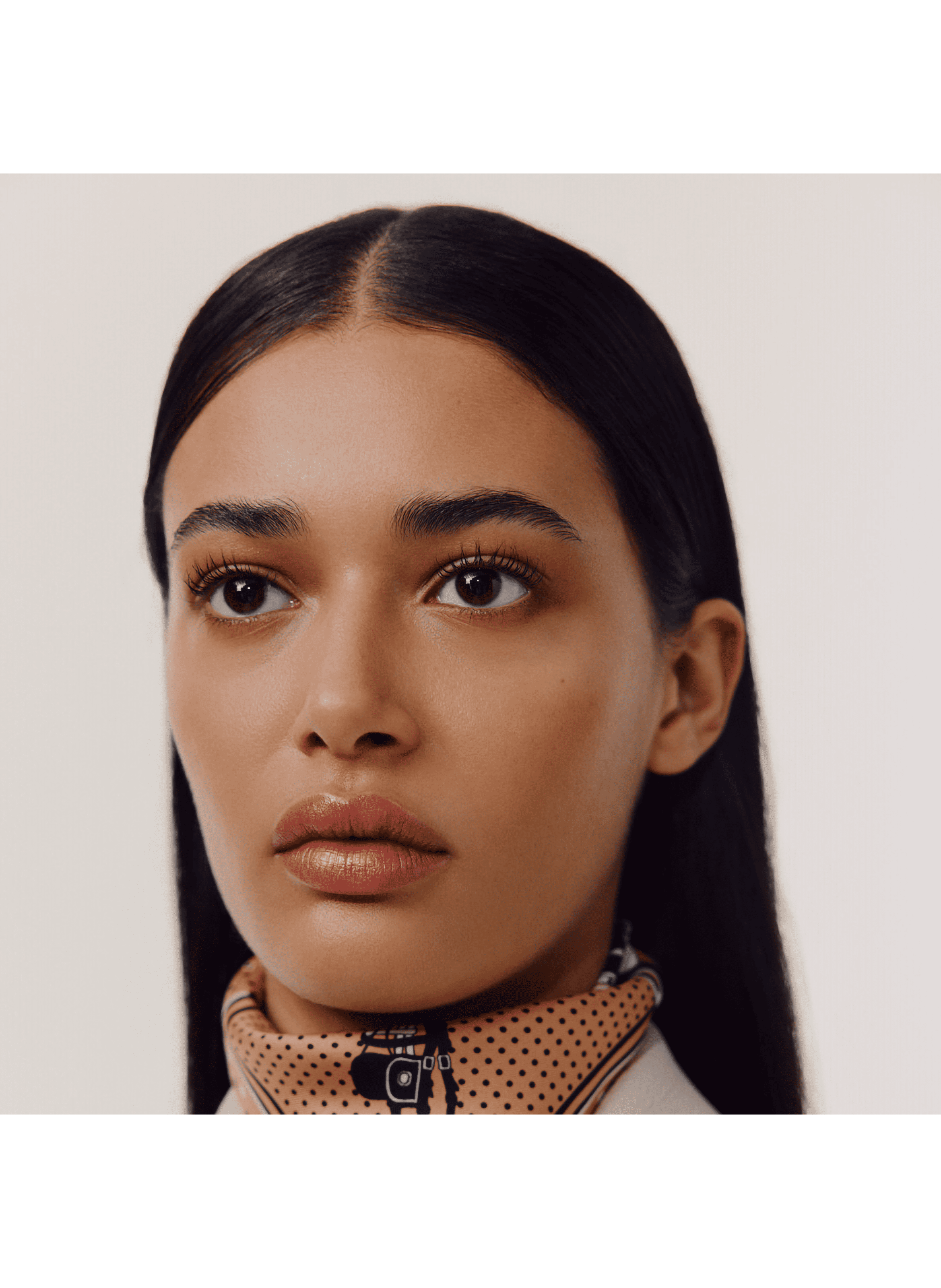 Hermès Red - Shiny Red Silky Limited Edition, Beige Halo HERMÈS Beige halo