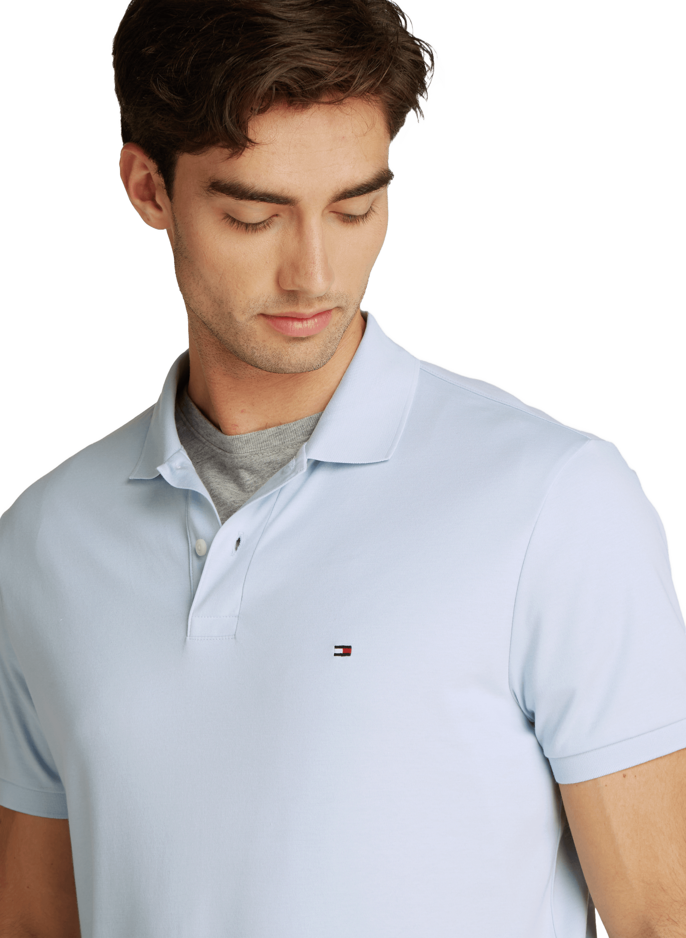  Cotton polo shirt  TOMMY HILFIGER Blue