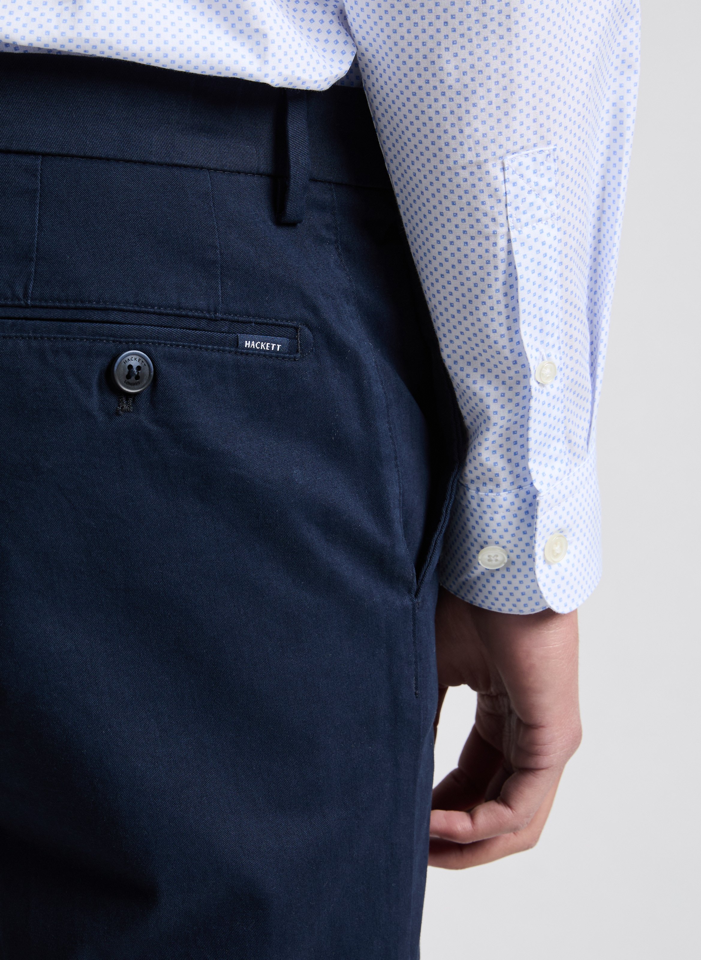 Short en coton  HACKETT Bleu