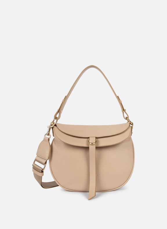M shoulder bag - Dune Gaia Beige by LANCASTER LANCASTER M shoulder bag - Dune Gaia Beige