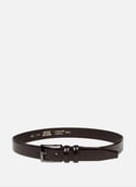 Ceinture - ceinture glassé homme  Marron