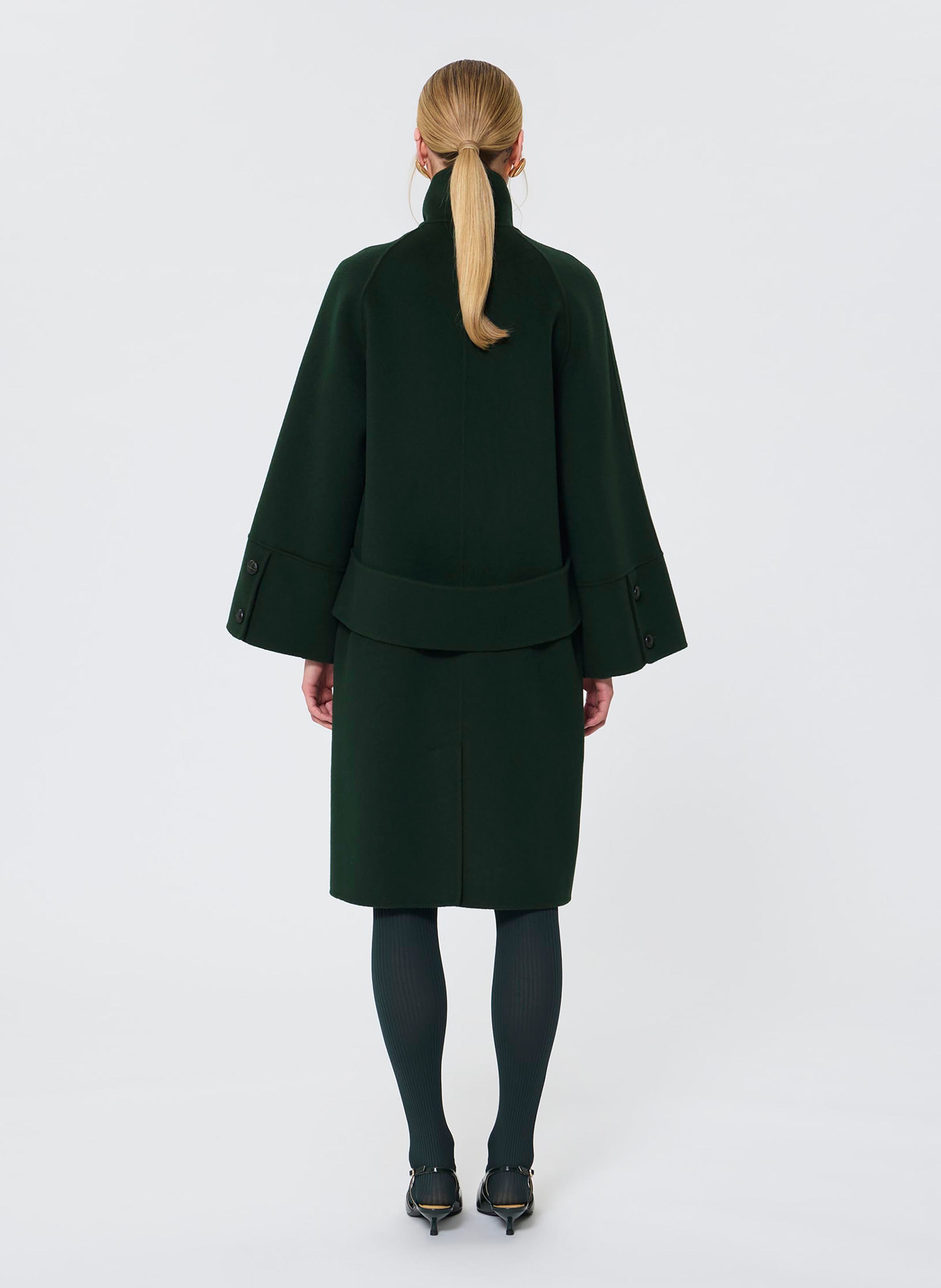 Manteau mocca TARA JARMON Vert