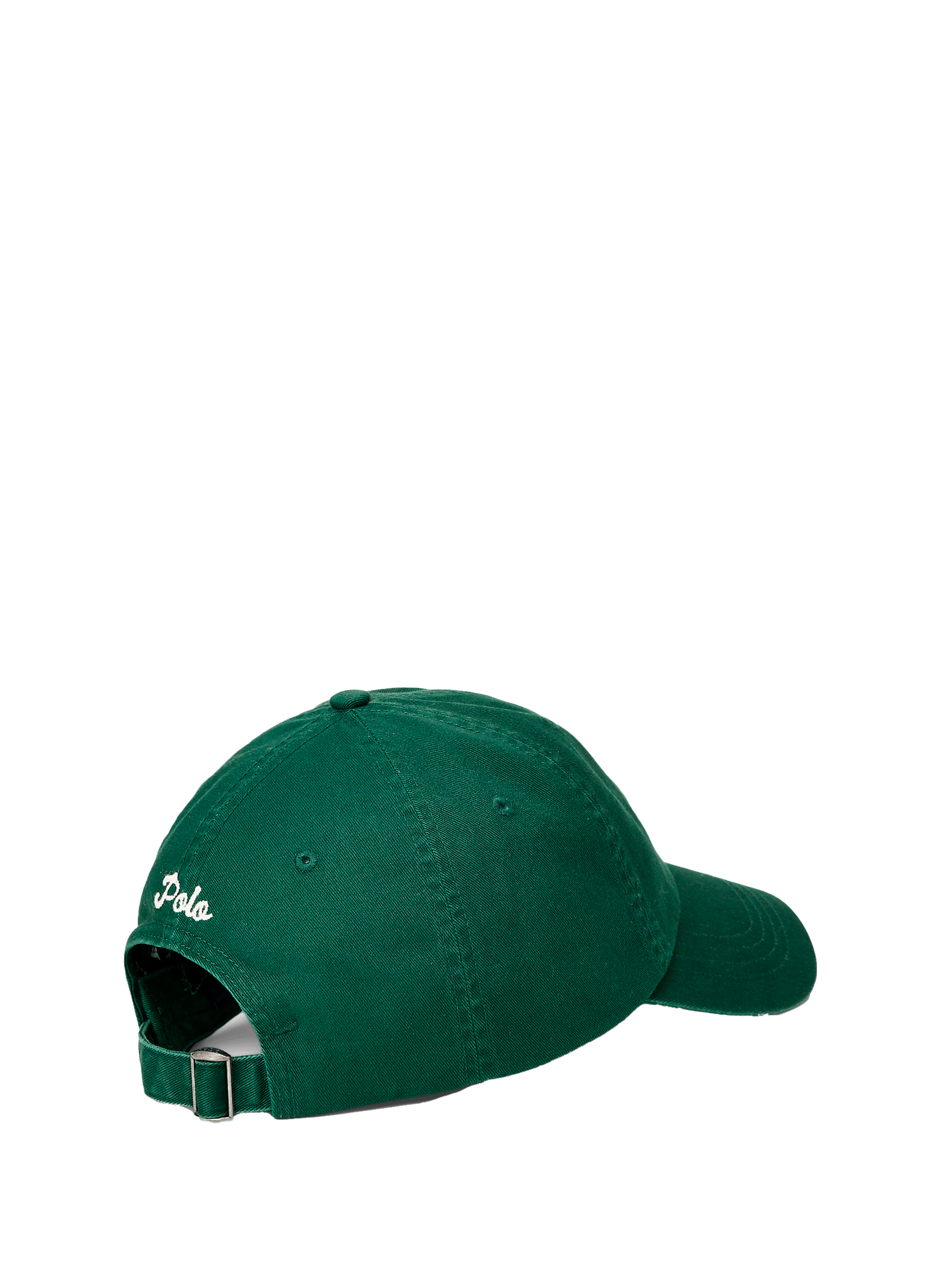 Embroidered cotton baseball cap POLO RALPH LAUREN Green