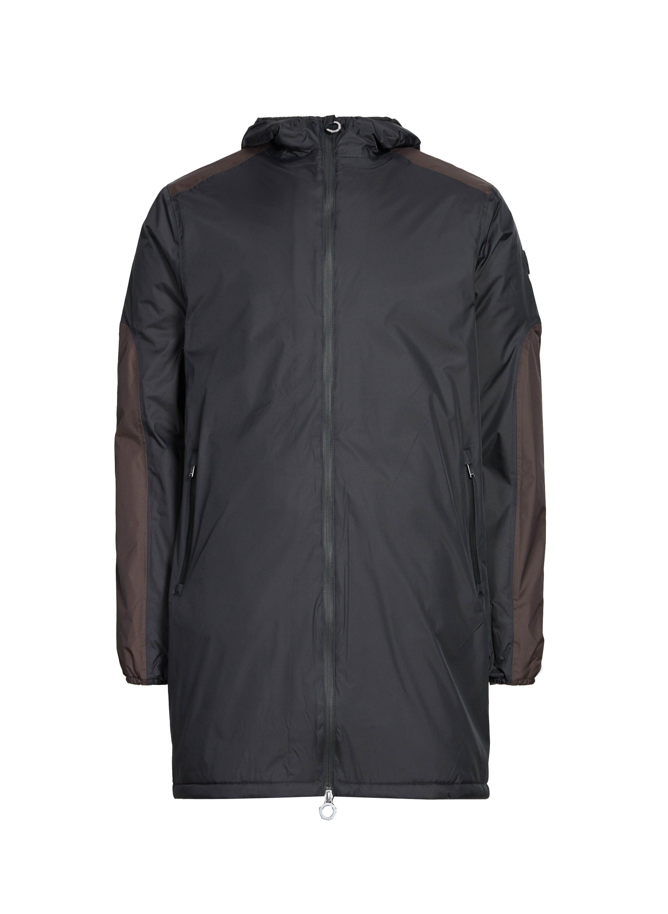 Parka à capuche mi-longue JOTT Noir