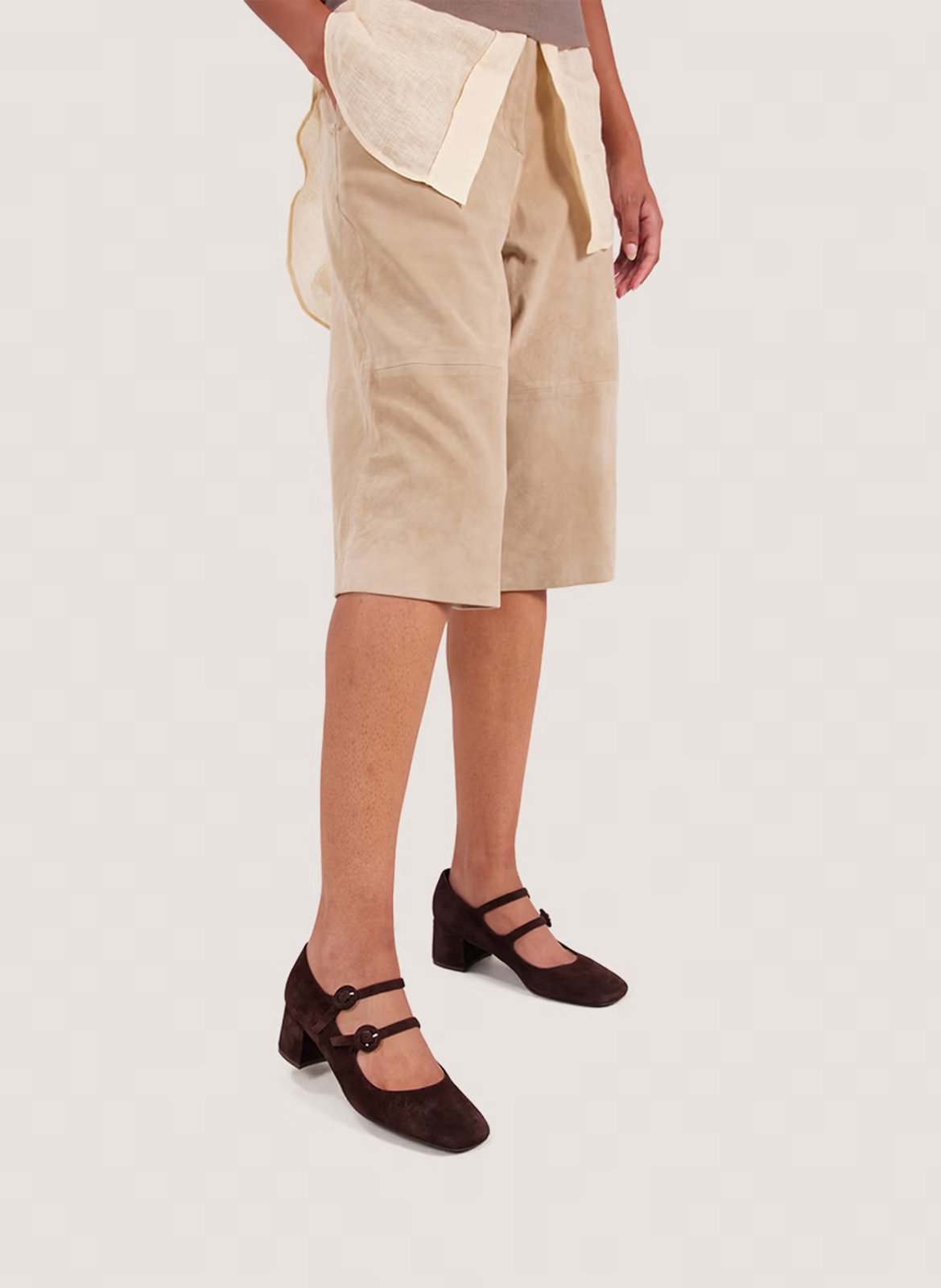 Escarpins en cuir delou JONAK Marron