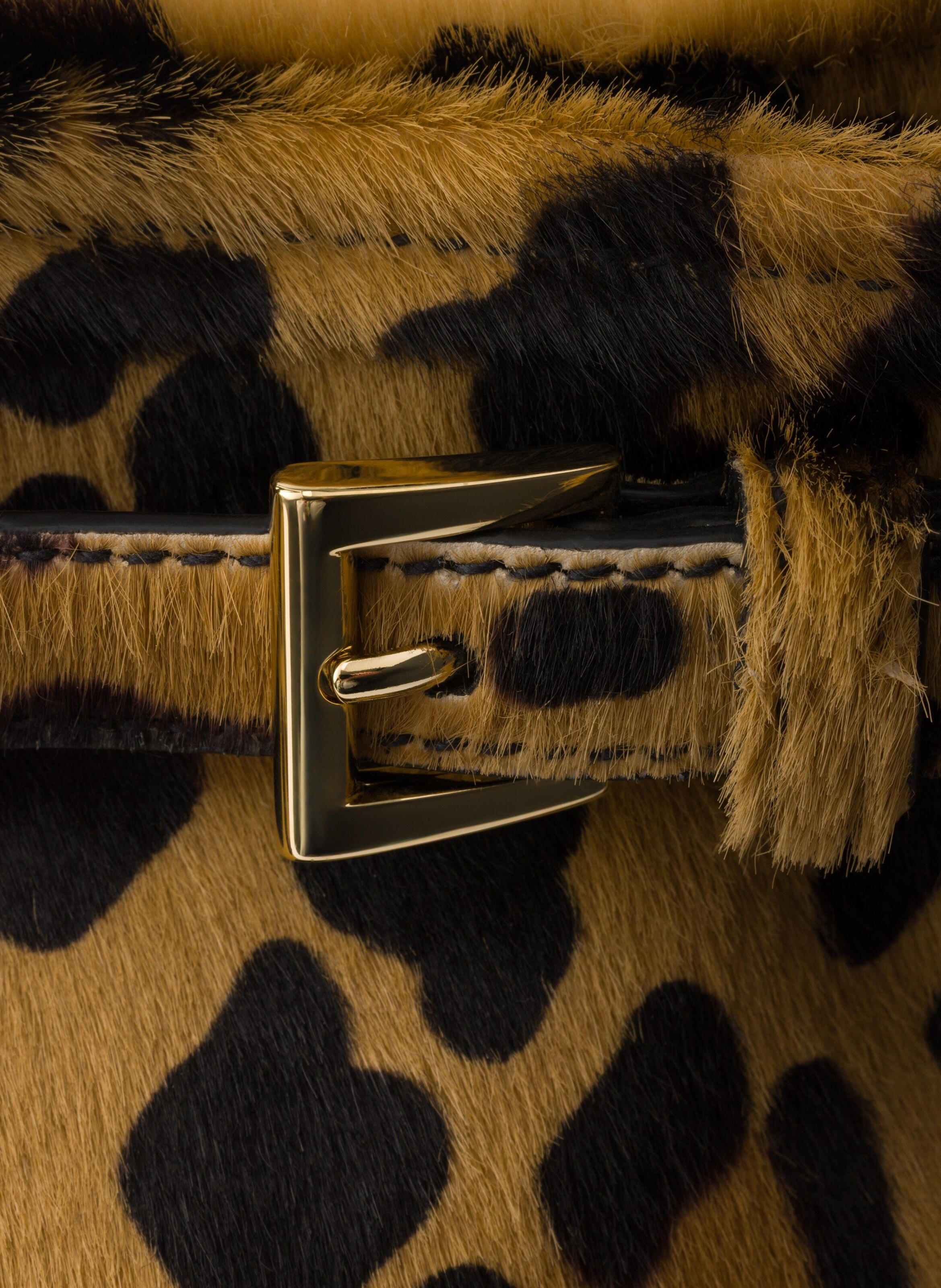 Grand sac à main prada bonnie en cuir imprimé PRADA Beige