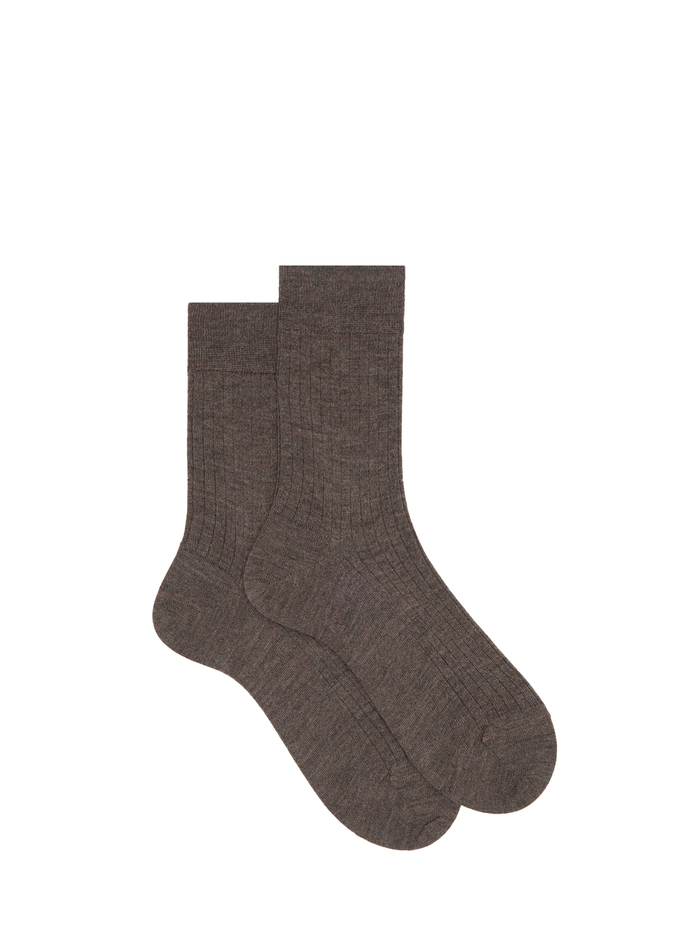 Wool-blend over the knee socks DORÉ DORÉ Brown