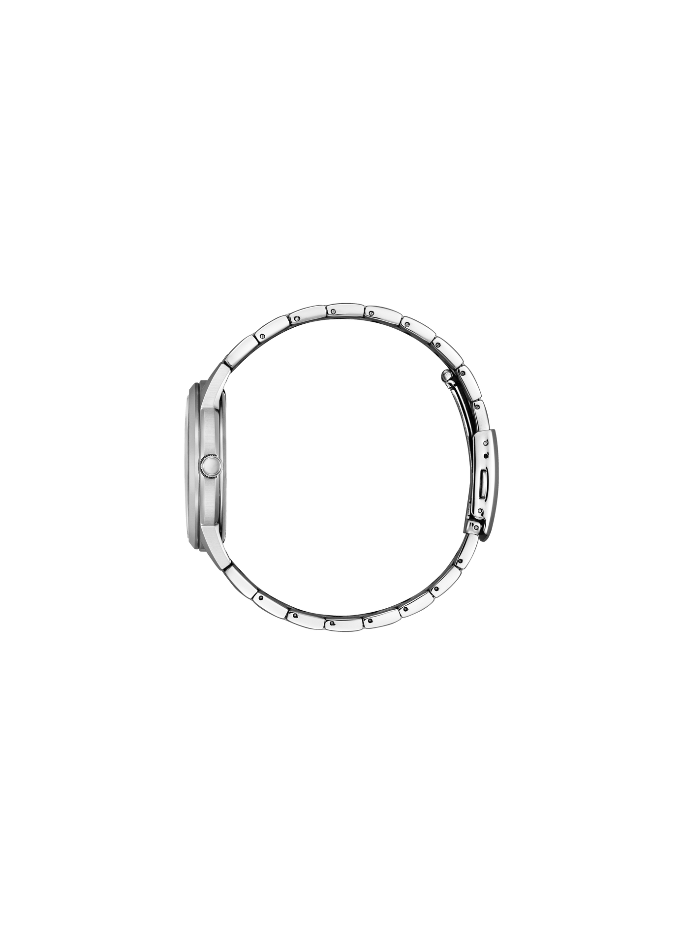 Montre classique en acier inoxydable CITIZEN Noir