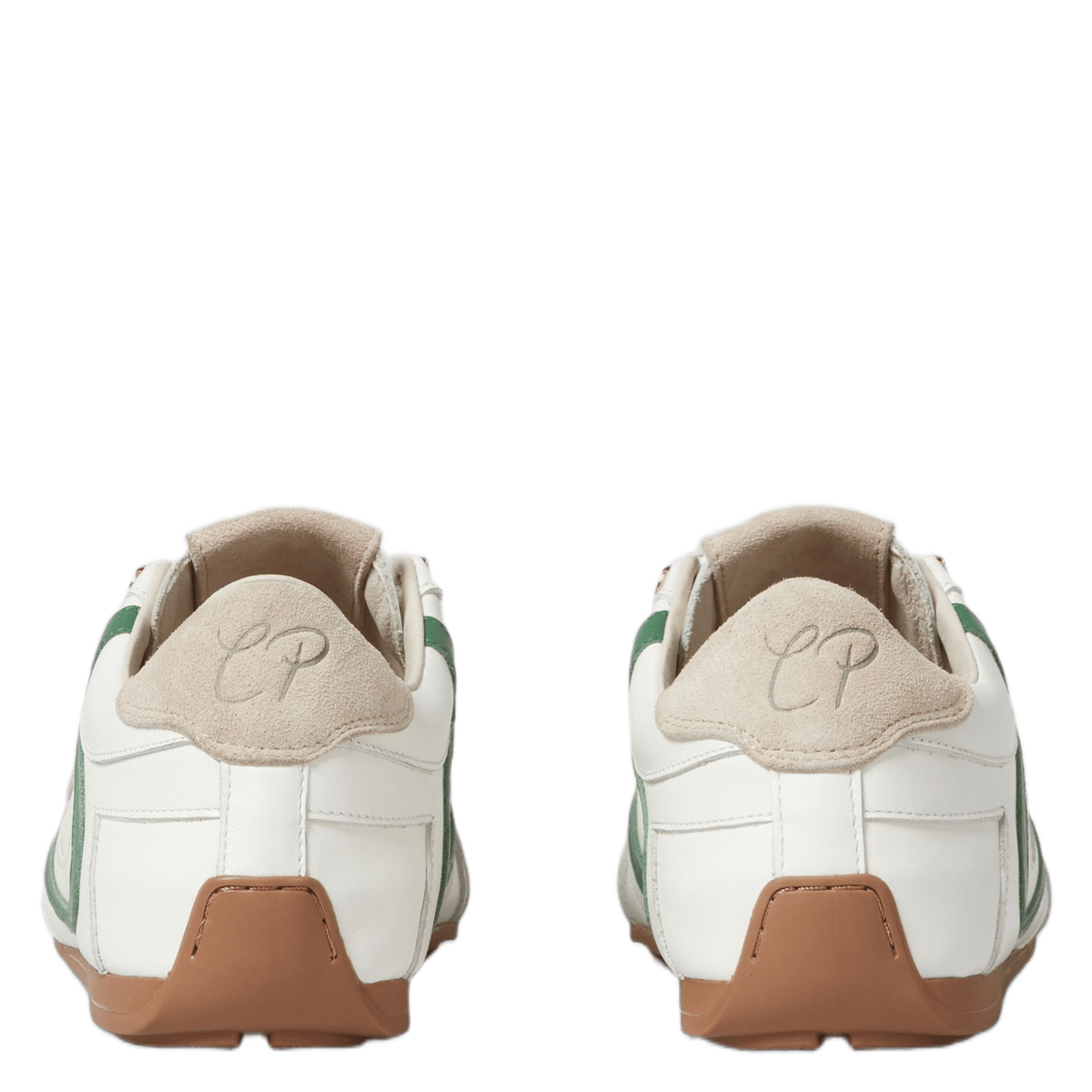 Baskets basses à lacets contrastés en cuir Adriano CLAUDIE PIERLOT Multicolore