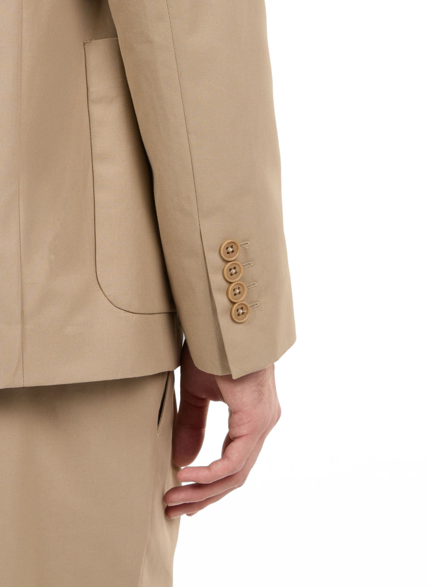Hock cotton suit jacket SAISON 1865 Beige