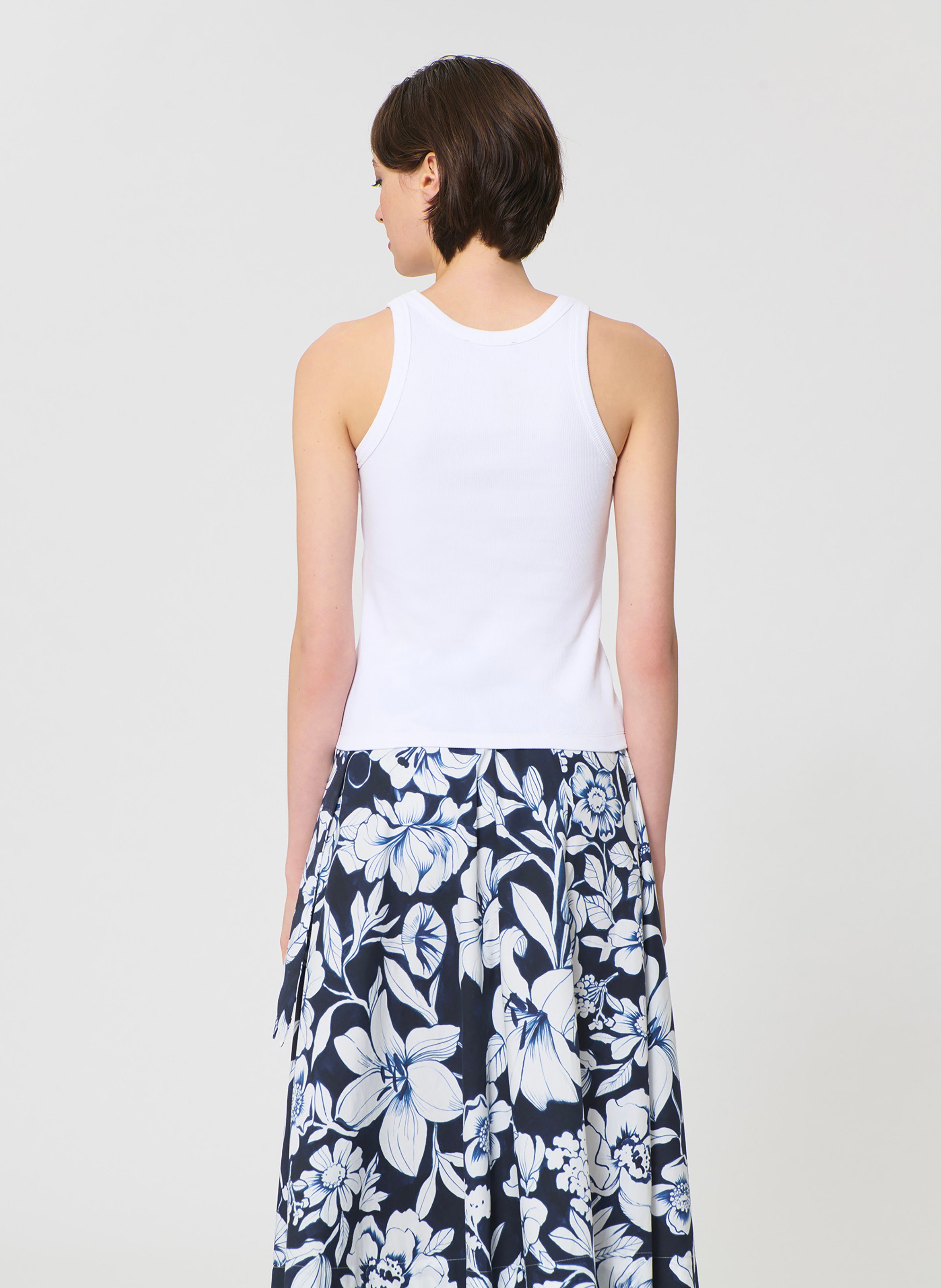 T-shirt tash TARA JARMON Blanc