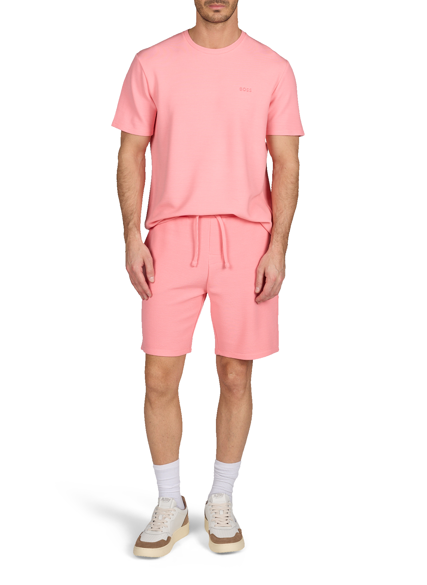 Plain shorts BOSS Pink