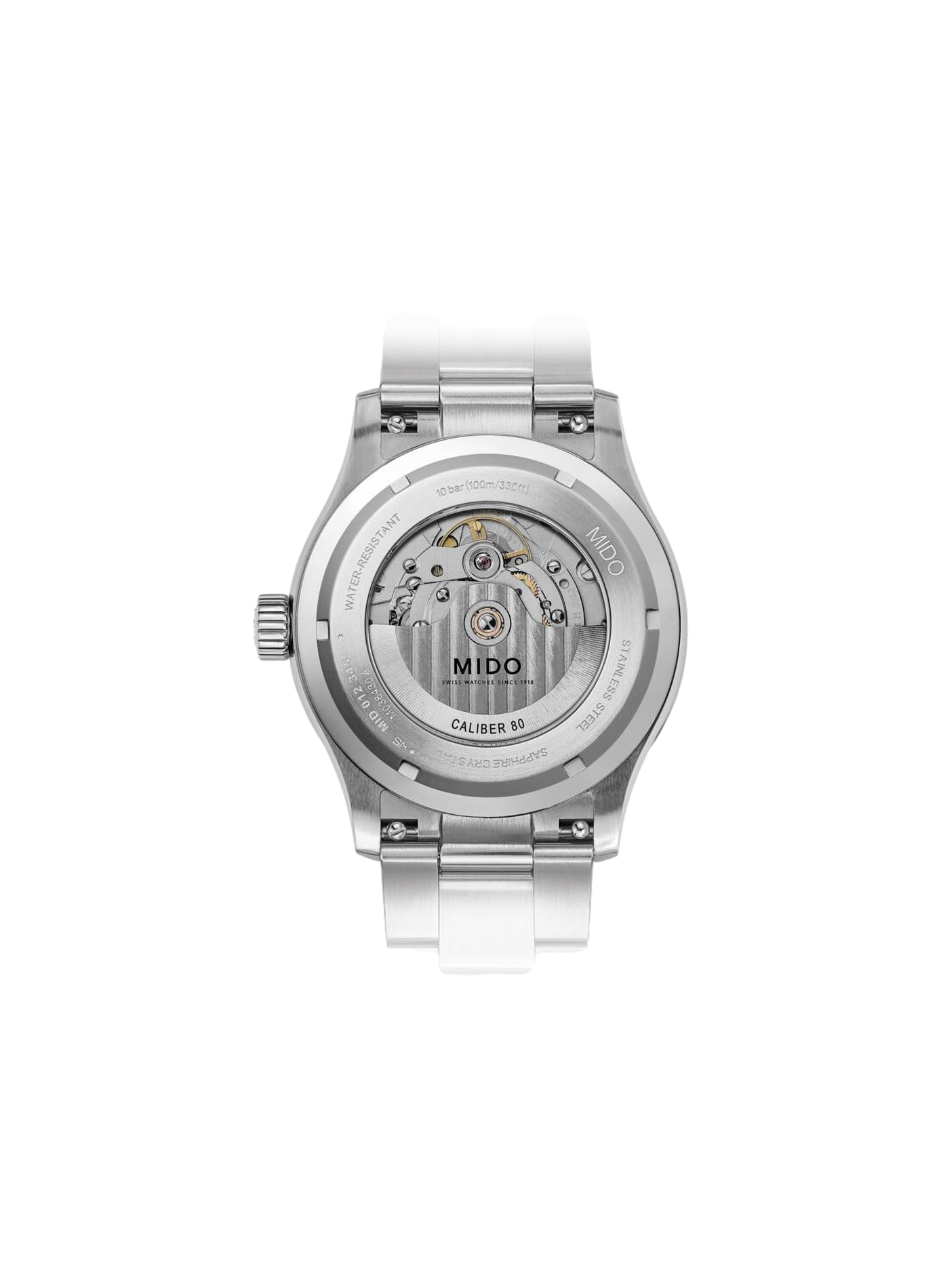 Montre Multifort M en acier inoxydable MIDO Argent