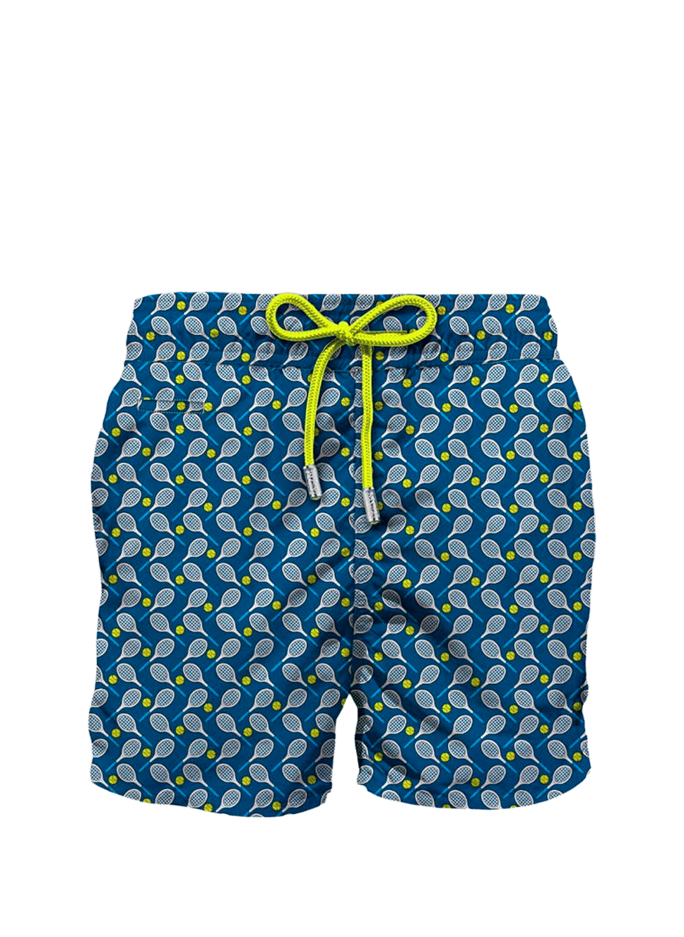 Short de bain imprimé Light Fantasy MC2 SAINT BARTH Bleu