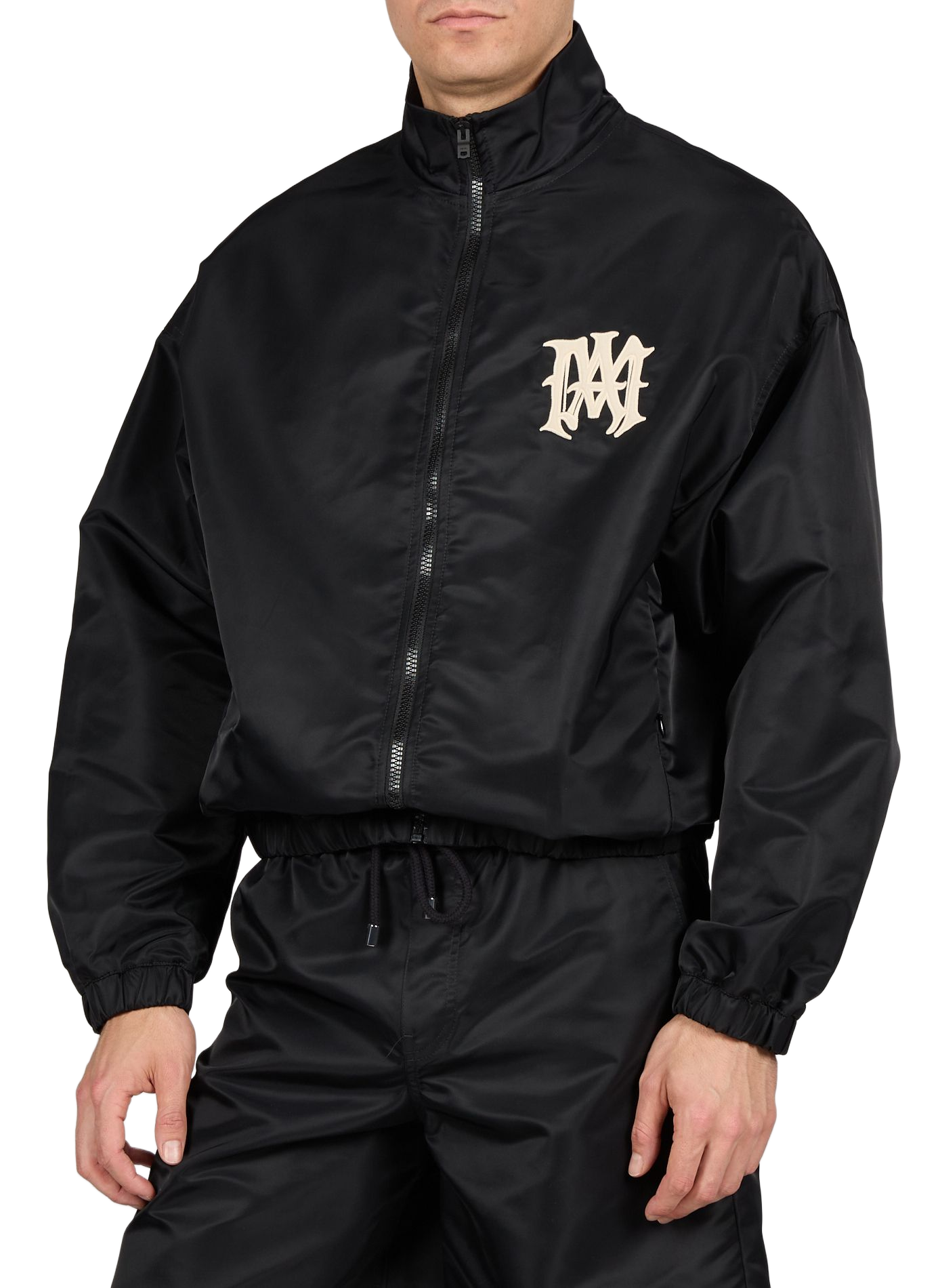 Blouson léger à col montant AMIRI Noir