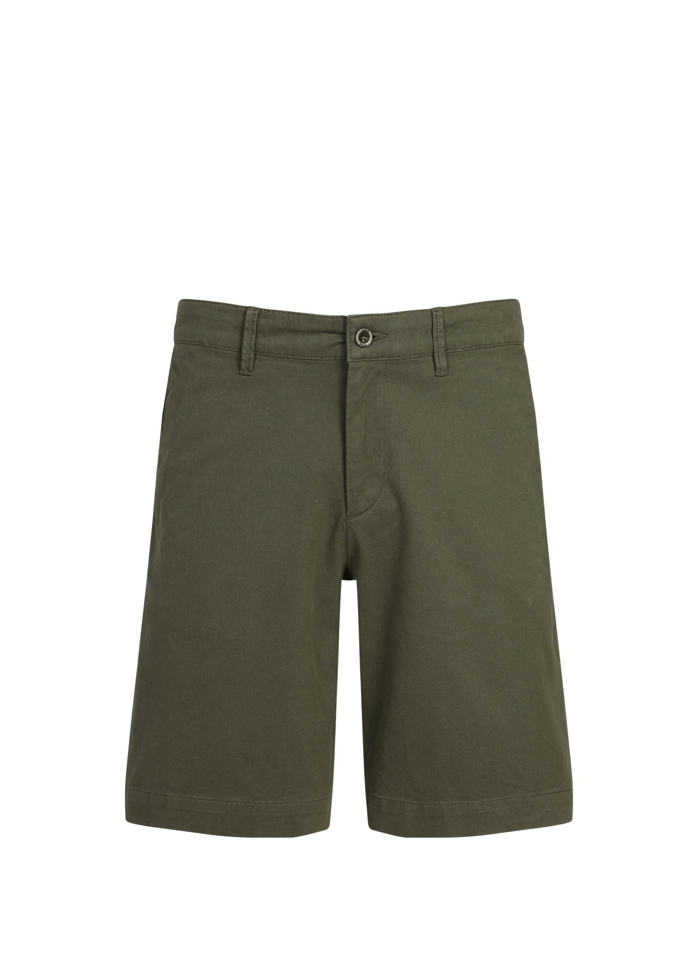 Cotton-blend chino-style shorts AIGLE Khaki