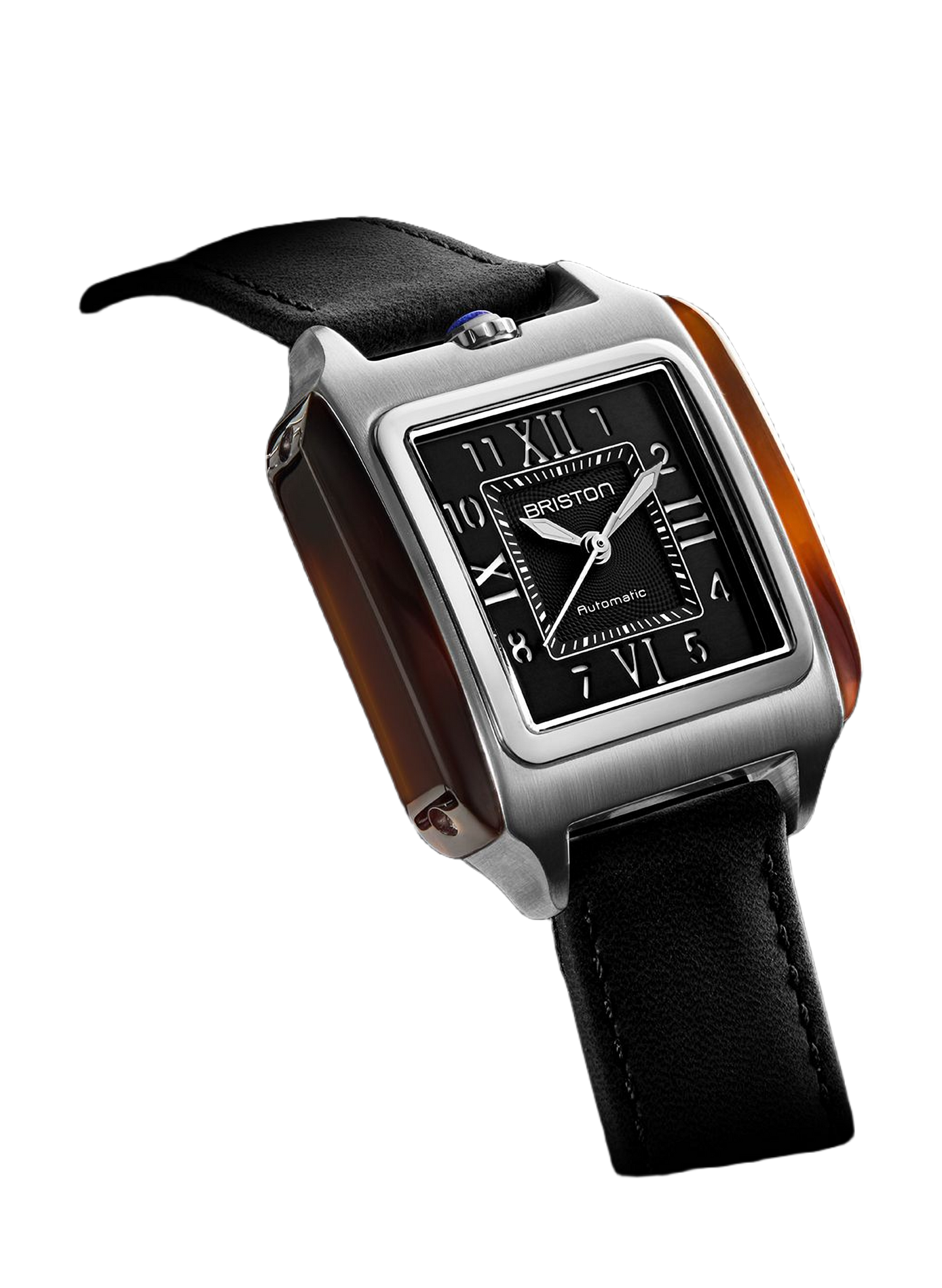 Montre Stremliner Kennedy en cuir BRISTON Noir