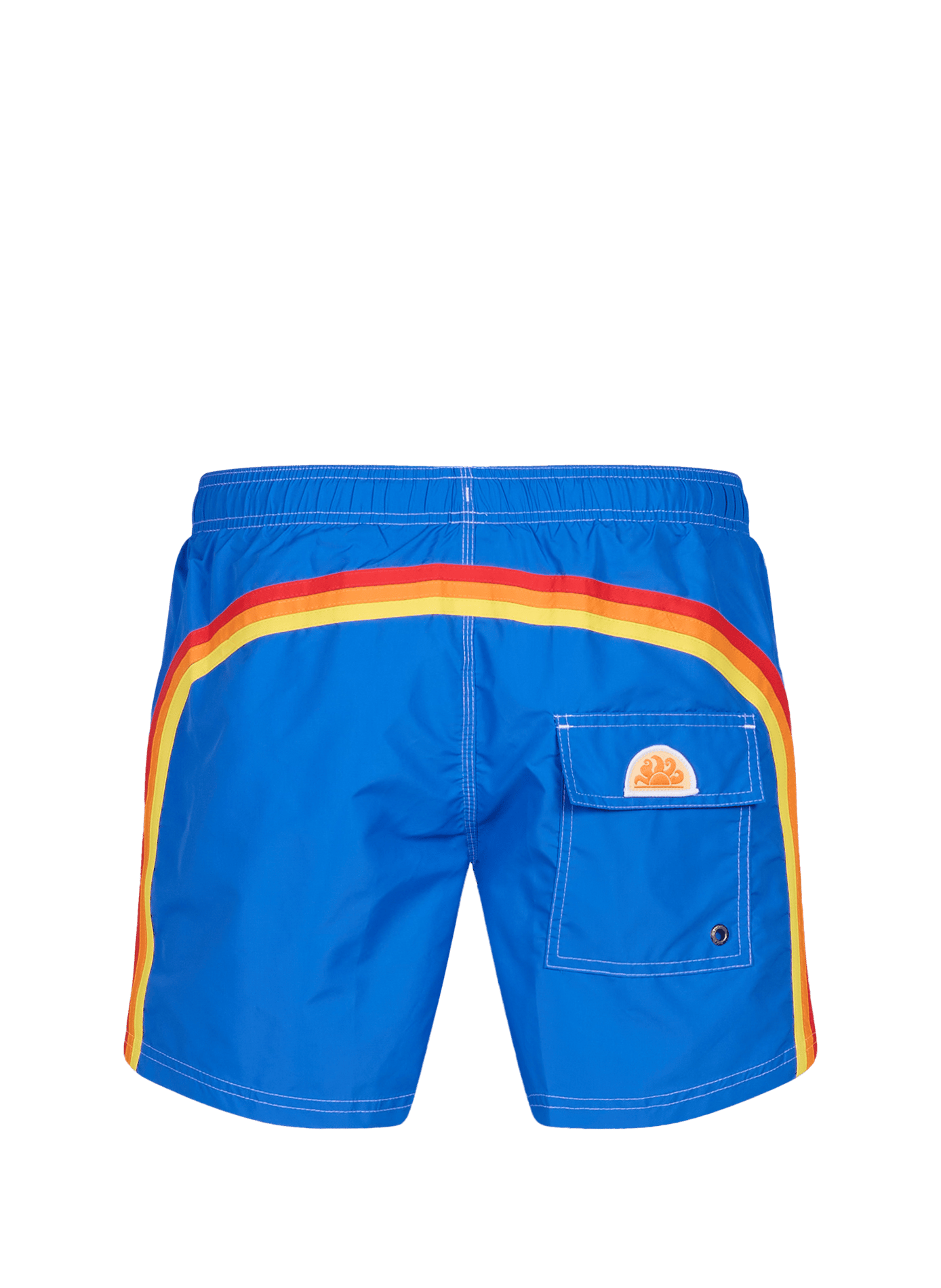 Badehose mit Streifen | Blau SUNDEK Herren