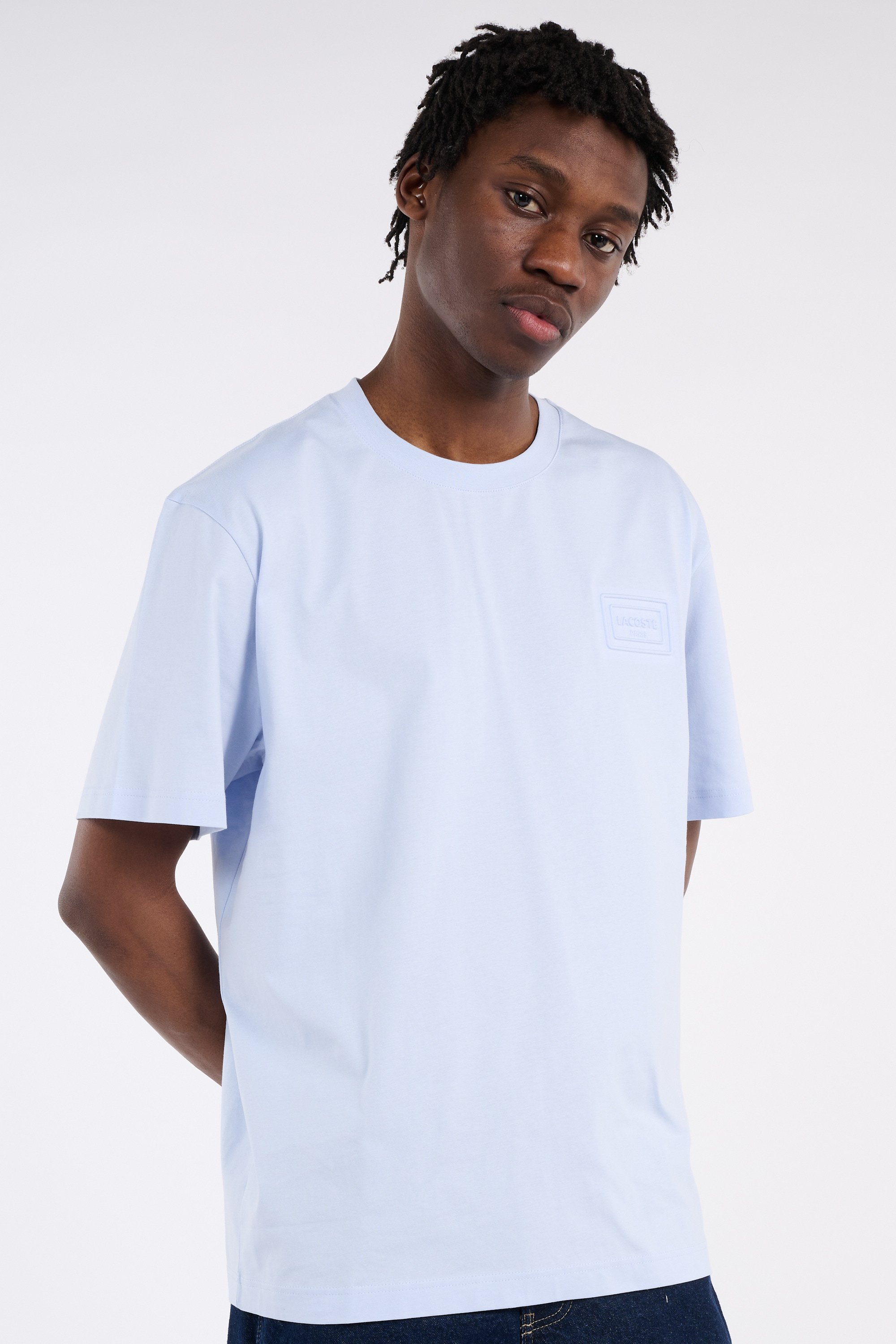 T-shirt tee-shirt LACOSTE Bleu