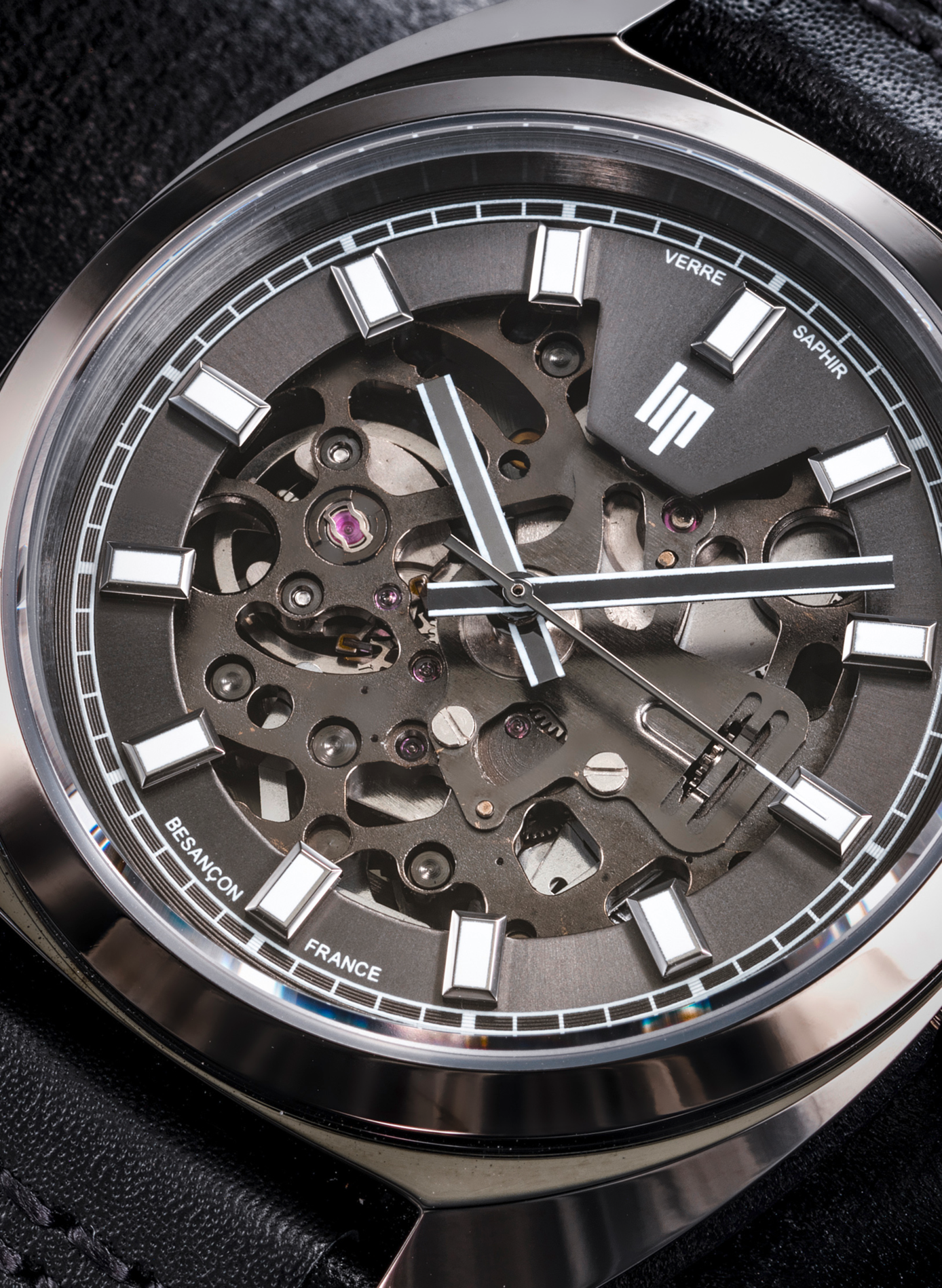 Montre Général de Gaulle LIP Noir