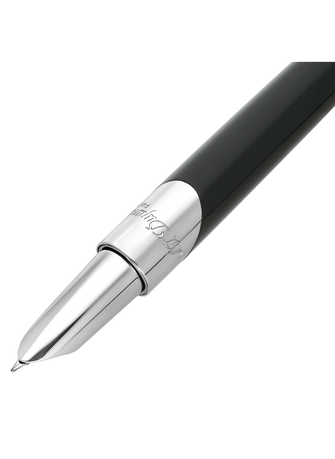 Defi Milenium Fountain Pen S.T. DUPONT Silver