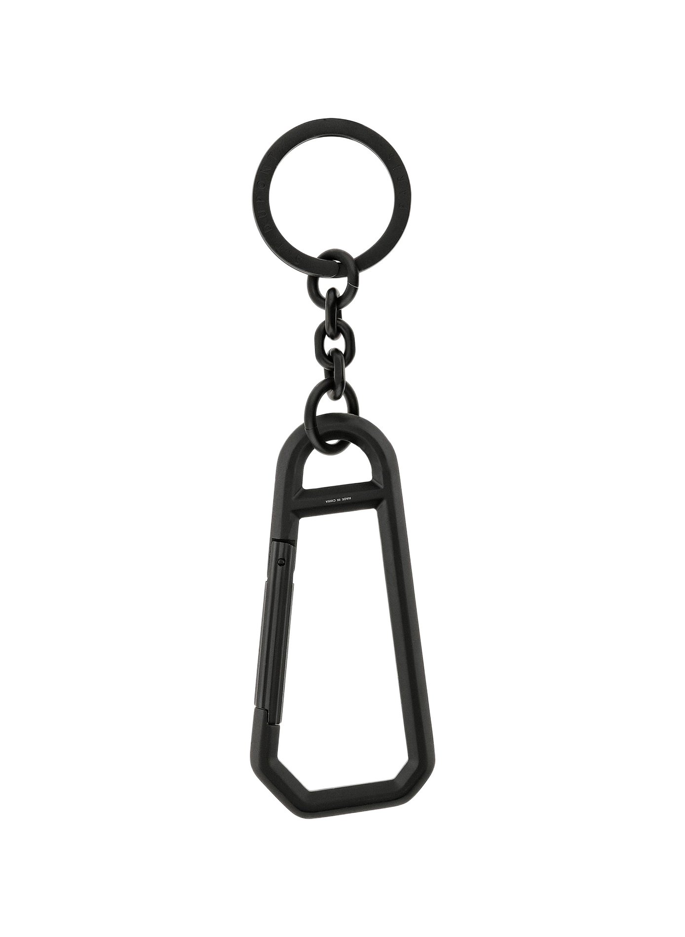 Porte clés mousqueton S.T. DUPONT Noir