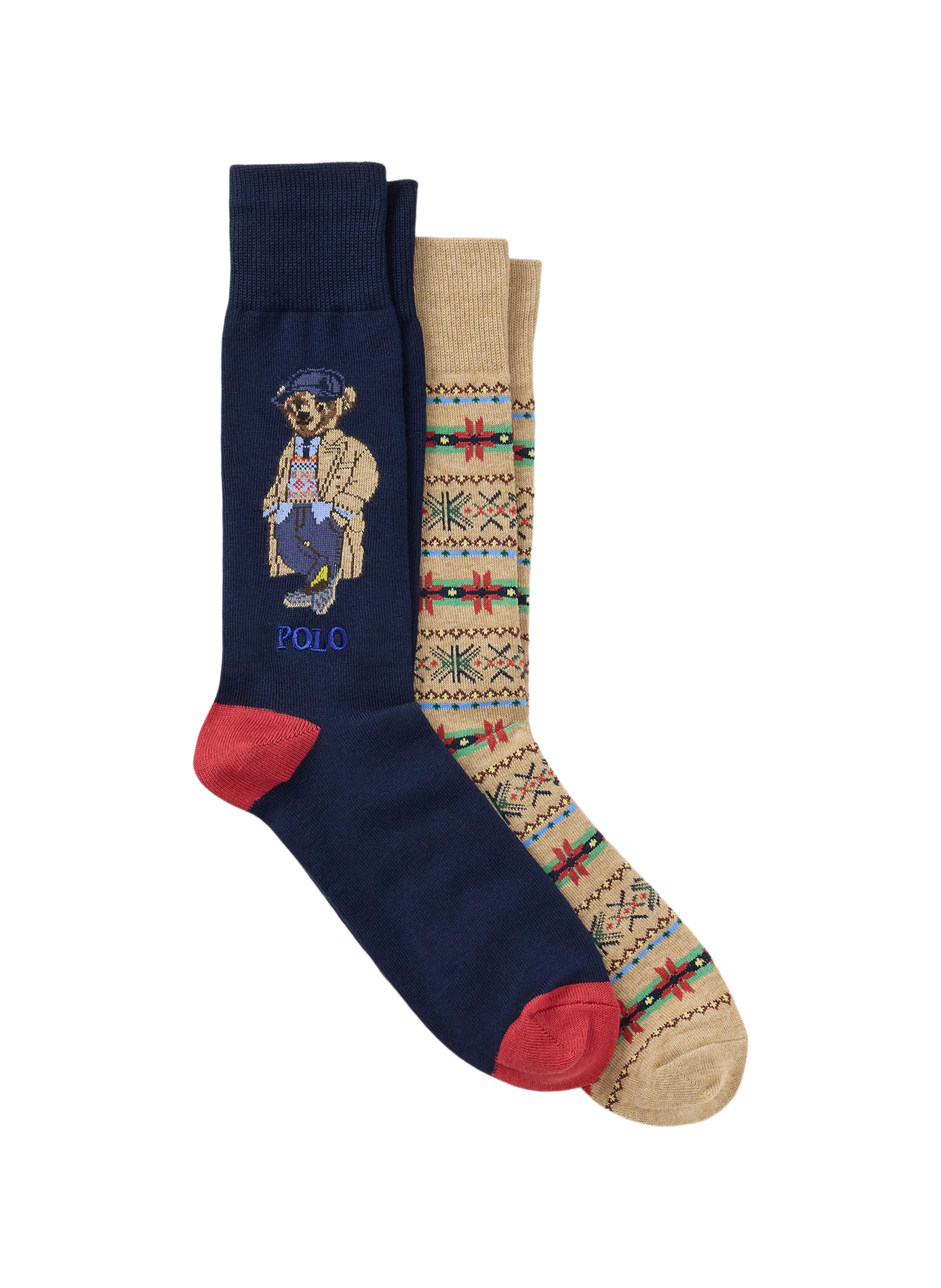 Paires de chaussettes imprimées POLO RALPH LAUREN Multicolore