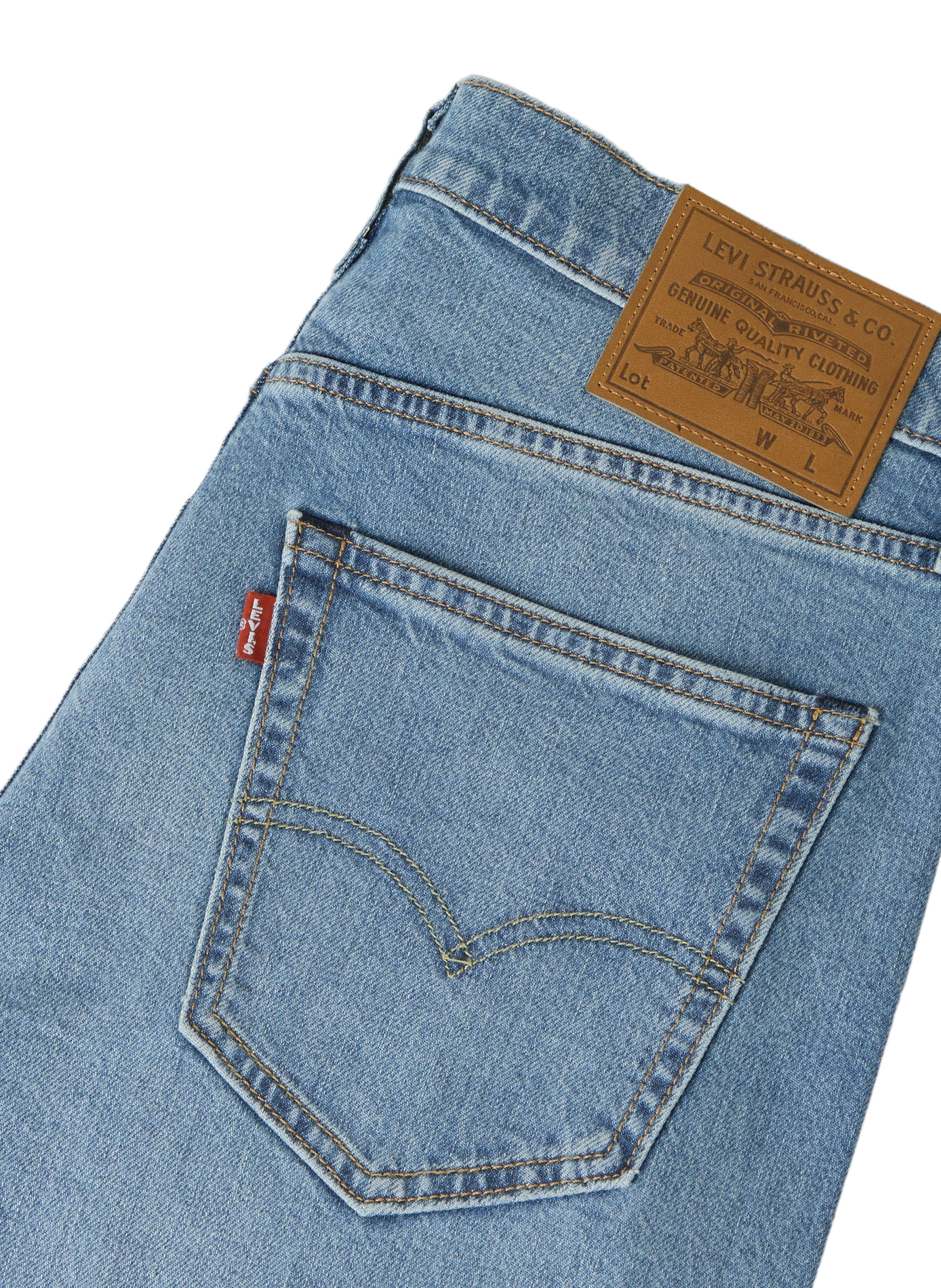 Skinny jeans 512 Taper in katoen | Blauw LEVI'S Heren