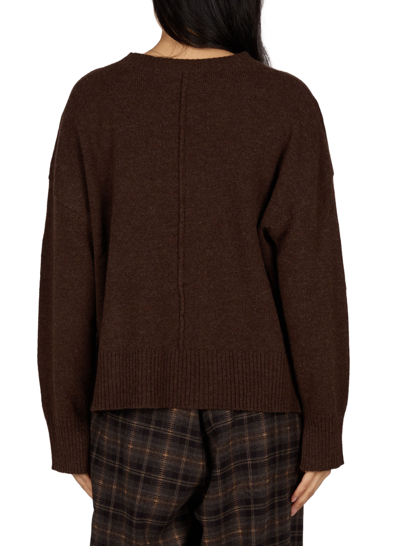 Oversized wool jumper ARTLOVE Brown