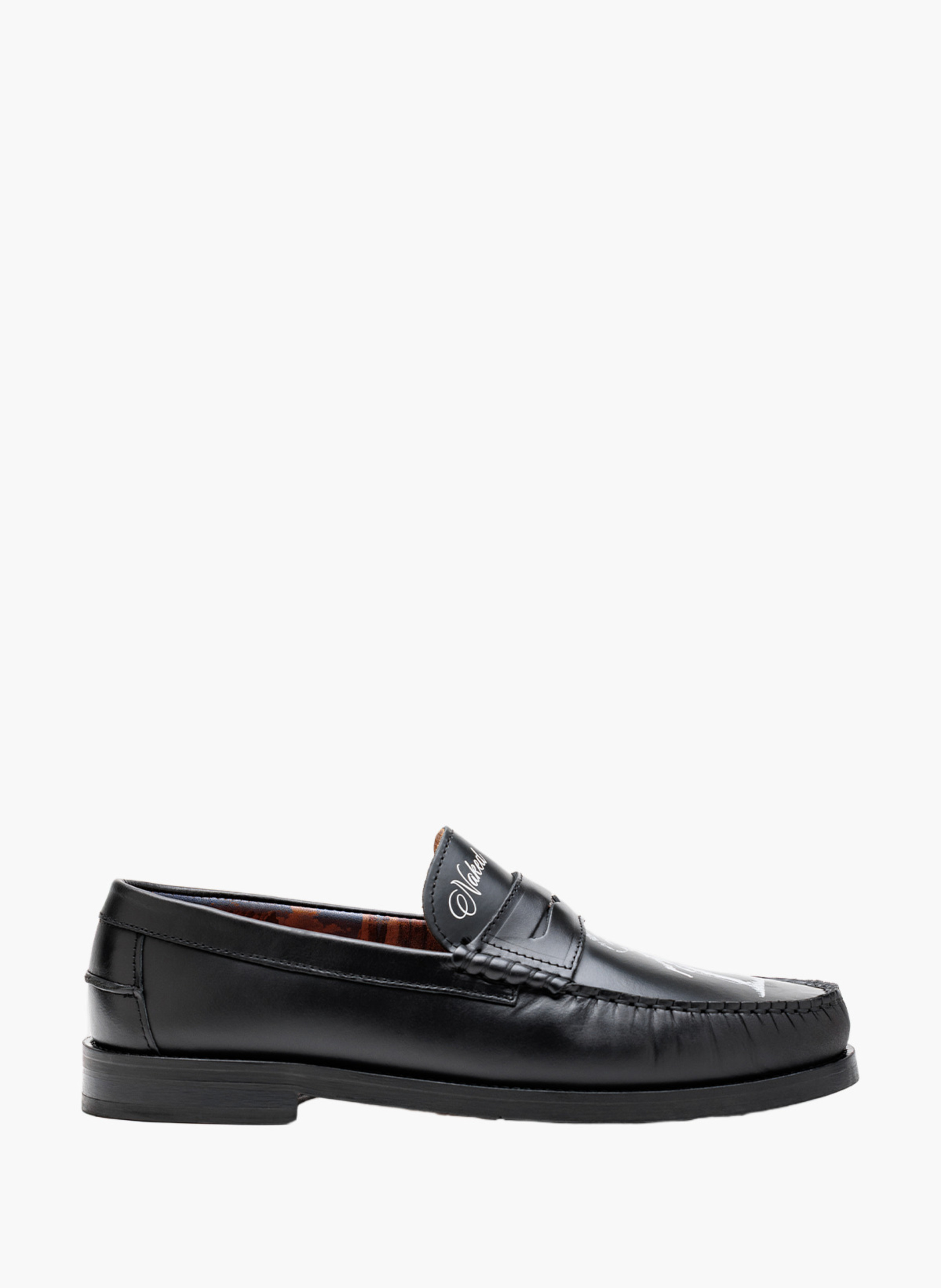 Mocassins riviera sailor NAKED WOLFE Noir