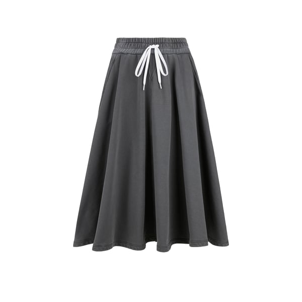 Jupe évasée en coton