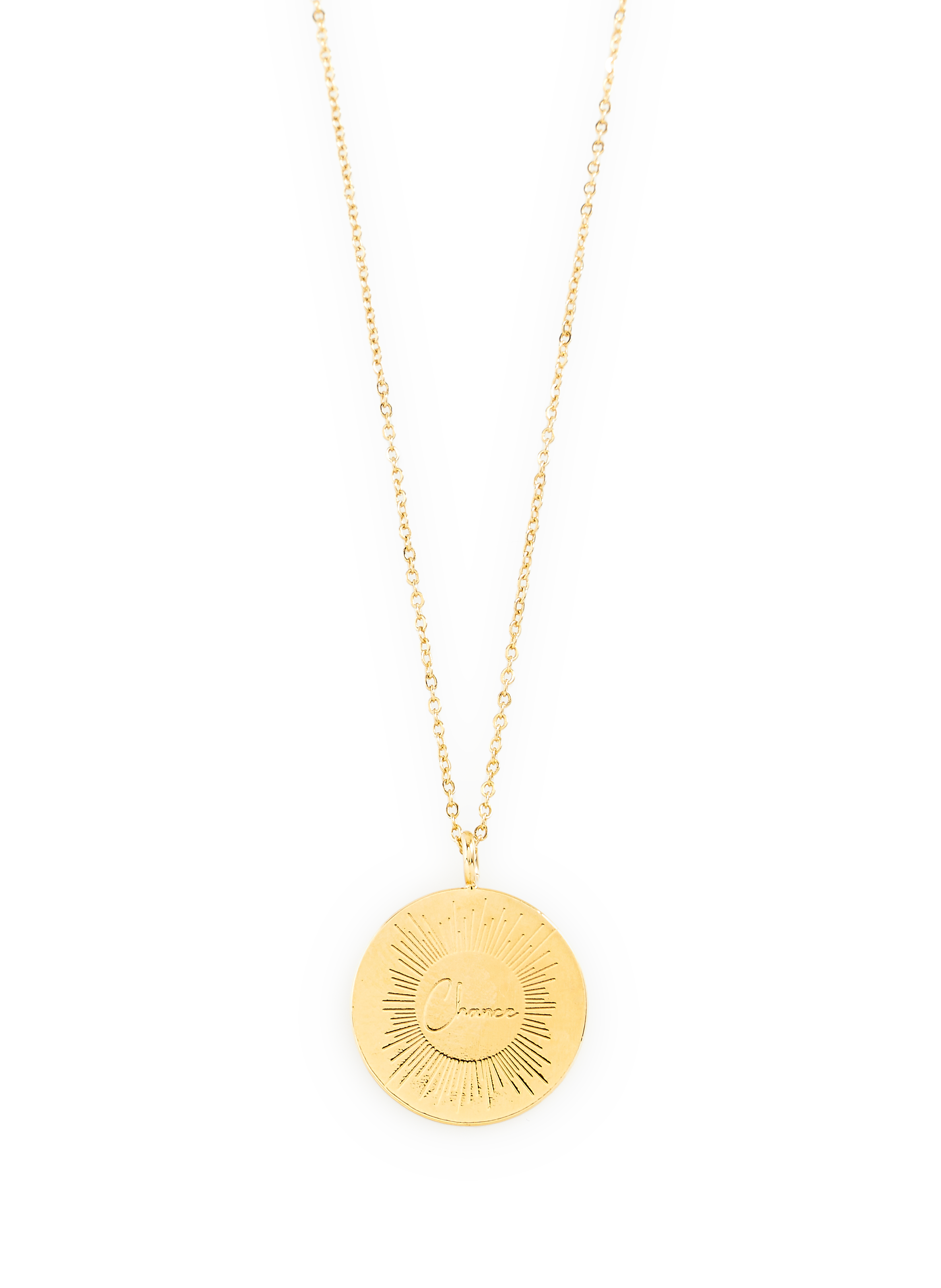 Collier Chance AU PRINTEMPS PARIS Doré